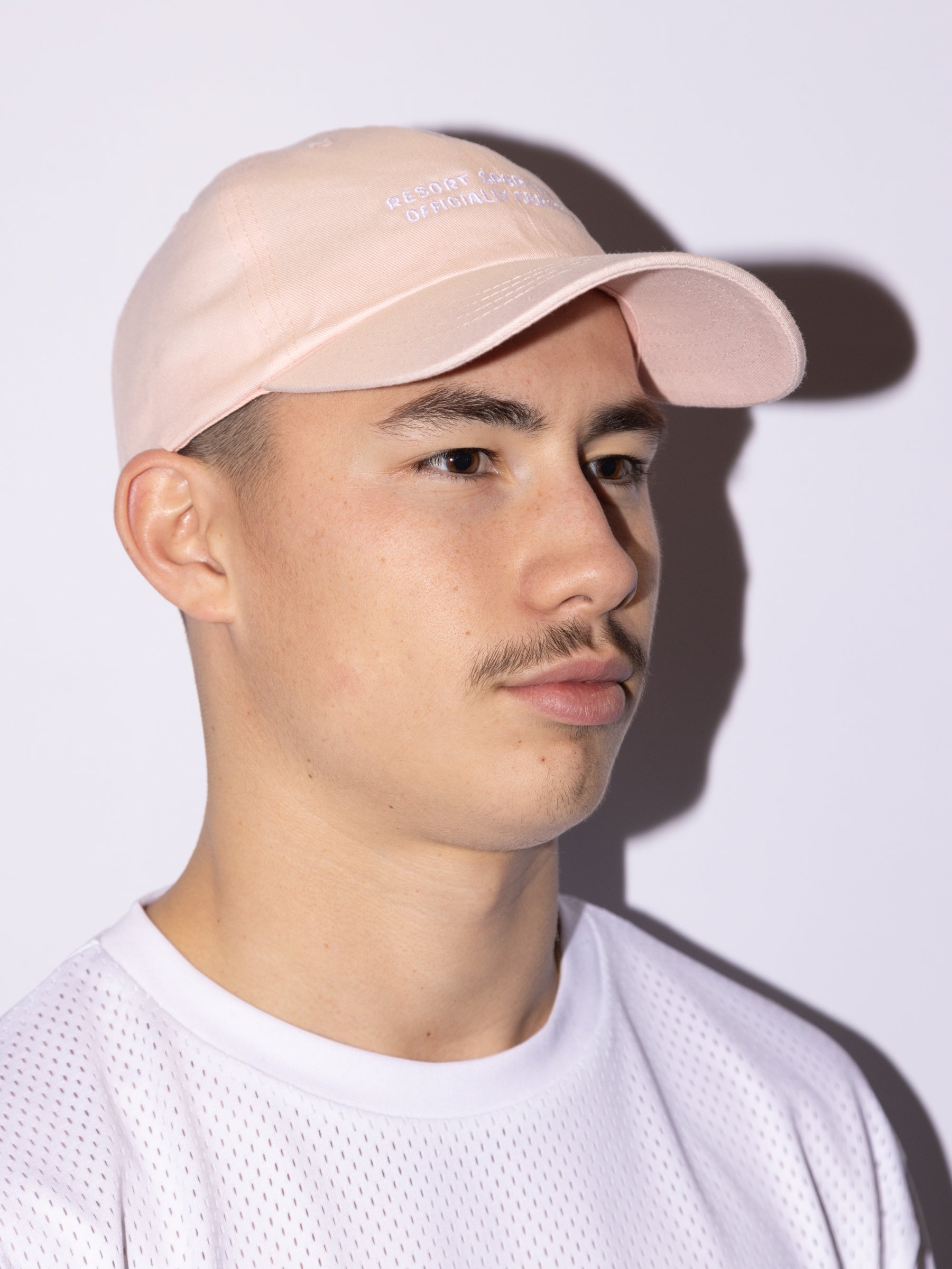 RESORT SUNDAY CAP CERTIFIED PASTEL PINK