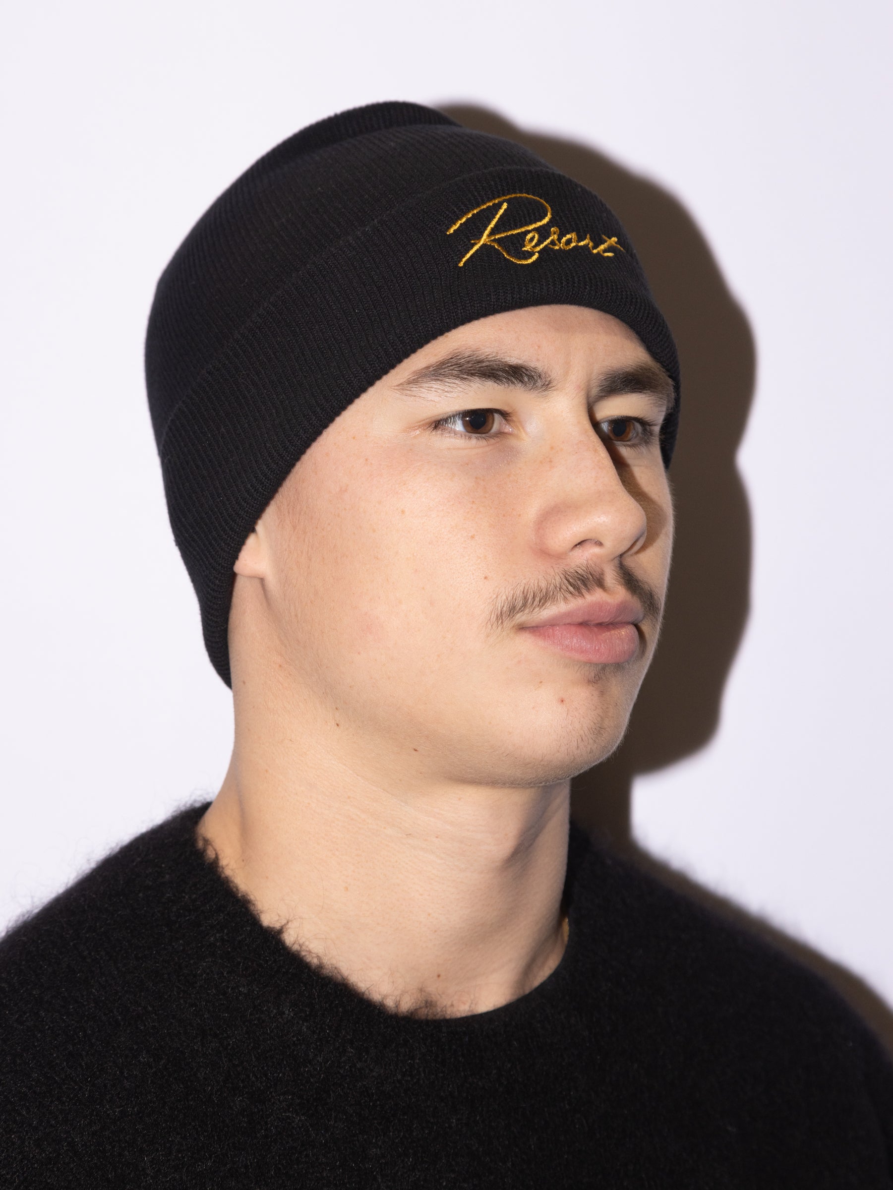 RESORT TWO TIME BEANIE BLACK