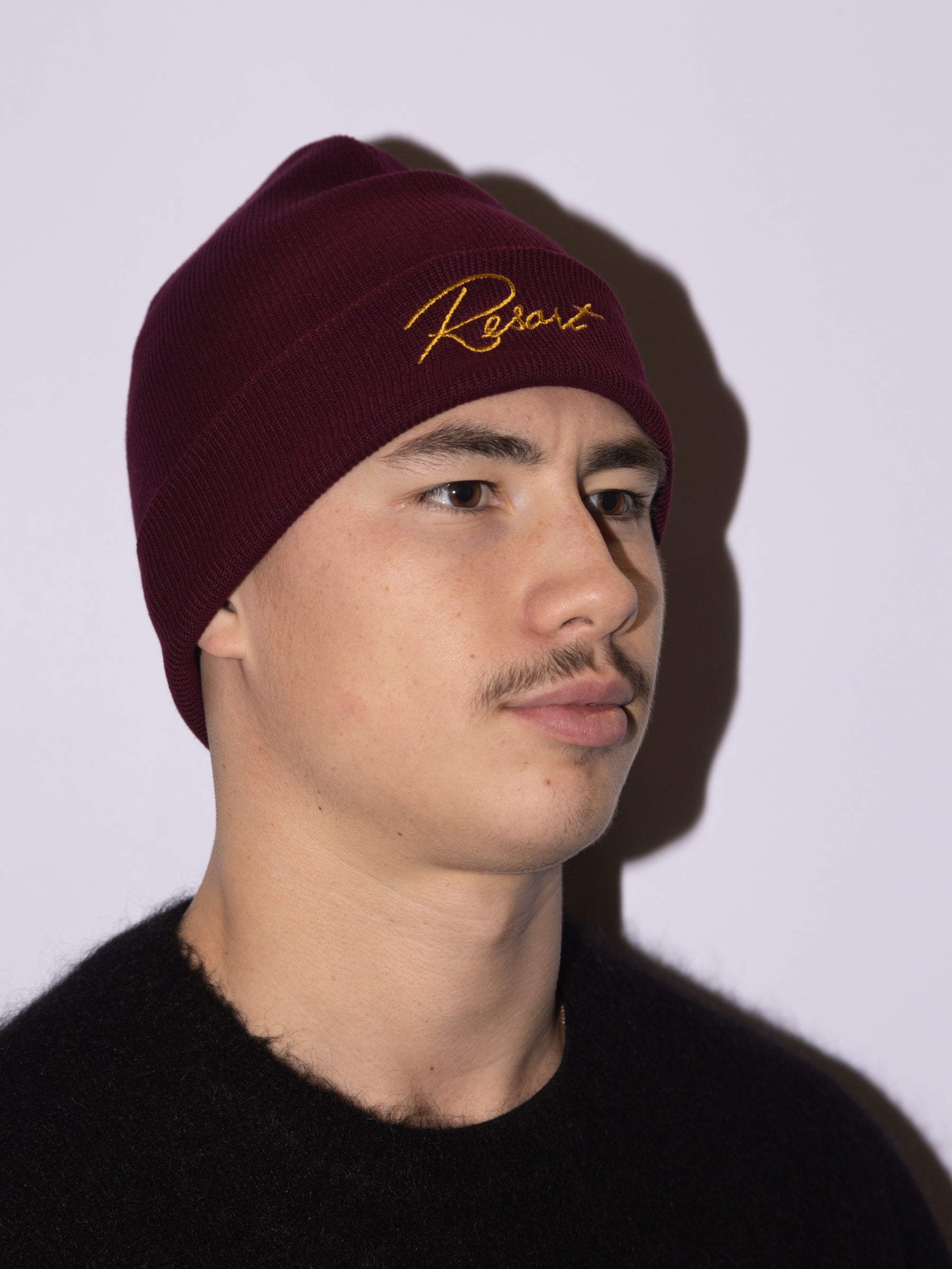 RESORT TWO TIME BEANIE BURGUNDY