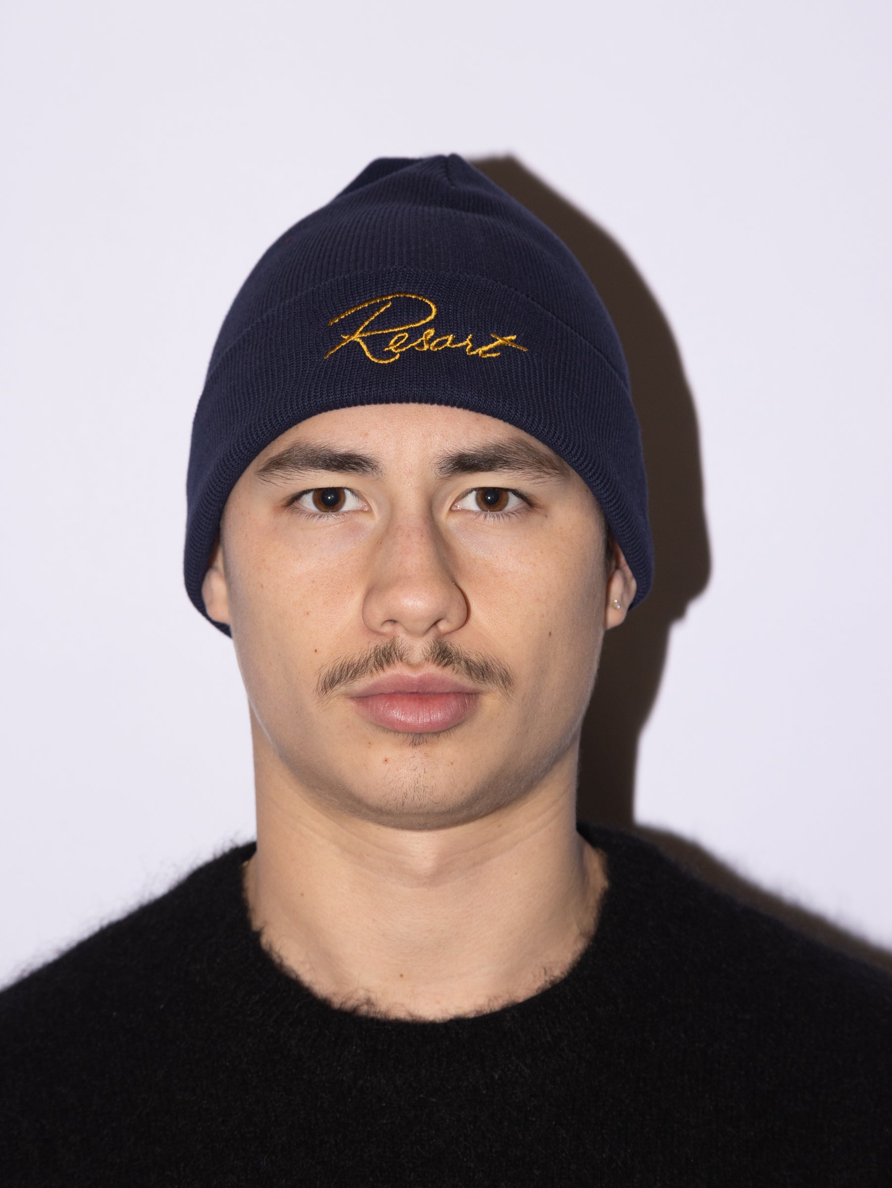 RESORT TWO TIME BEANIE NAVY