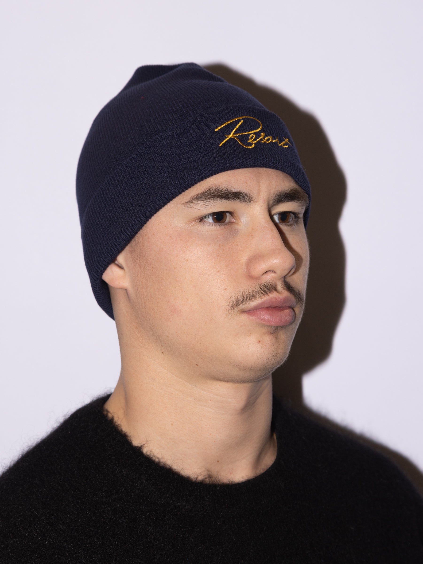 RESORT TWO TIME BEANIE NAVY