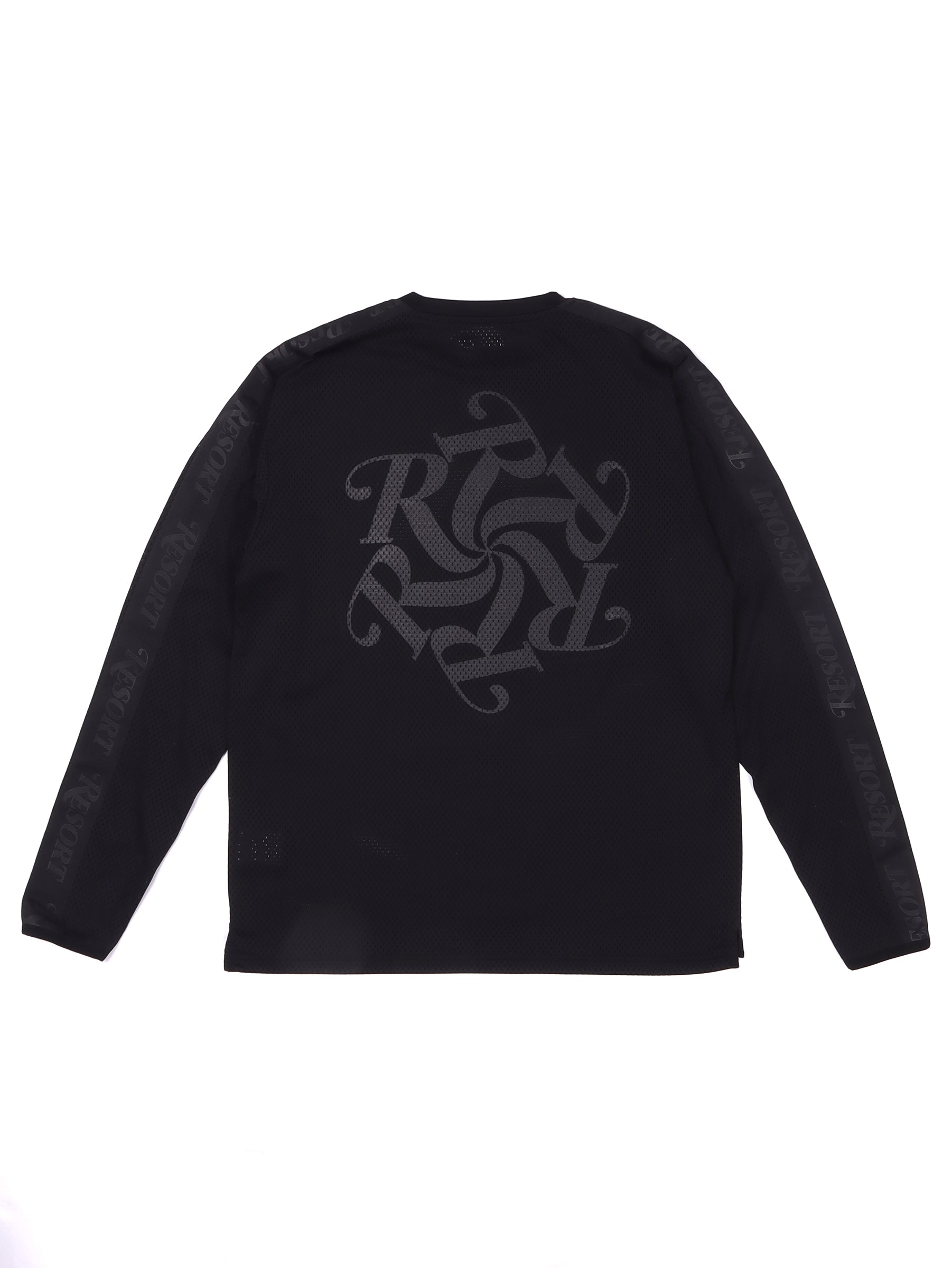 RESORT PERFORMANCE MESH VORTEX CREW BLACK
