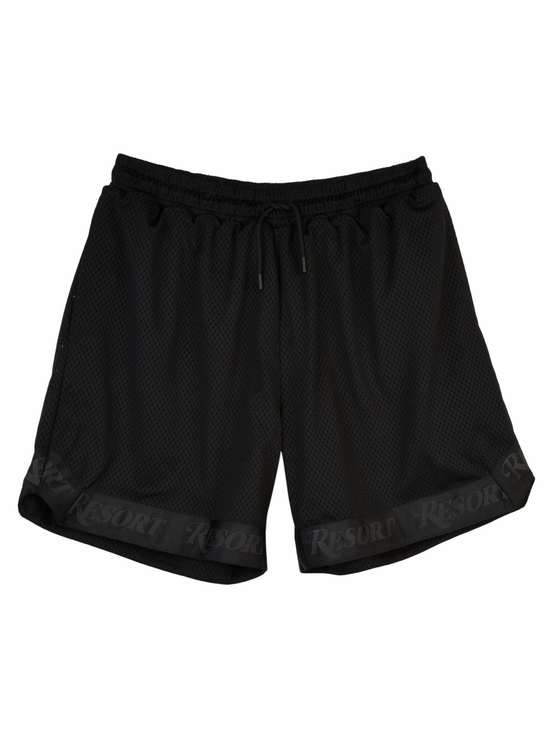 RESORT PERFORMANCE MESH SHORT BLACK
