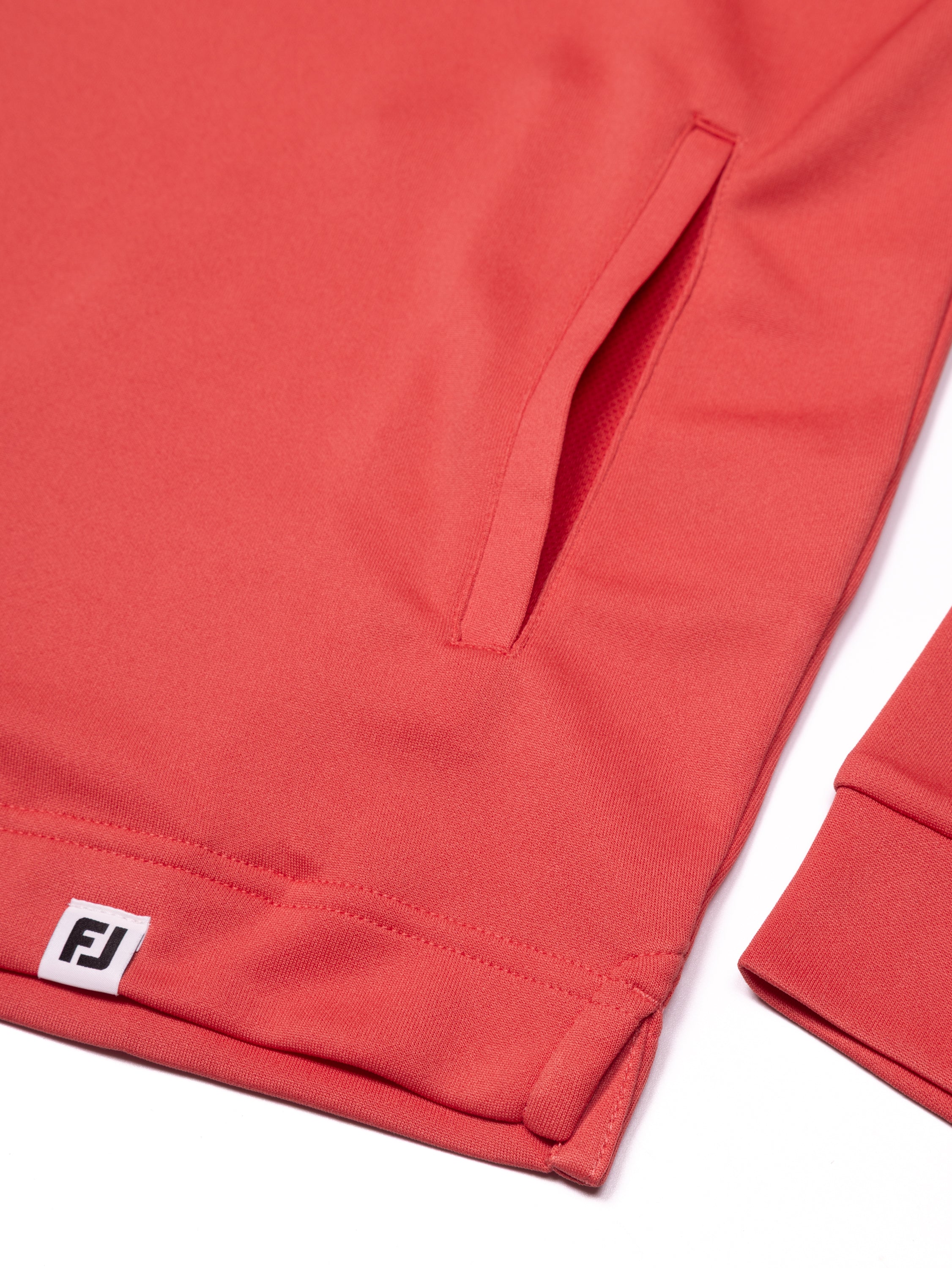 FOOTJOY LITE HOODIE SOLID - 39360 NANTUCKET RED