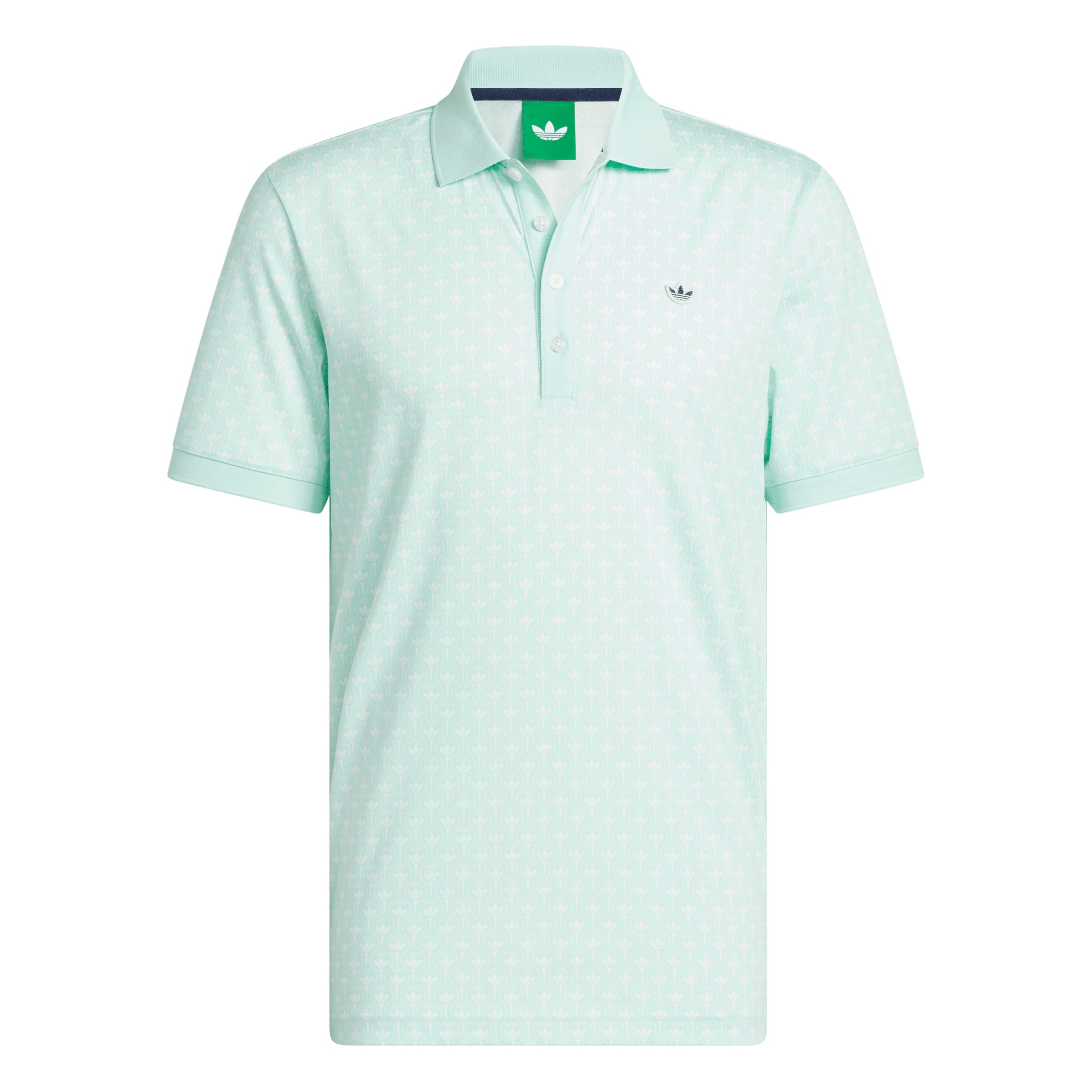 ADIDAS GOLF ORIGINALS - S NOV AOP POLO CLEMIN/CWHITE