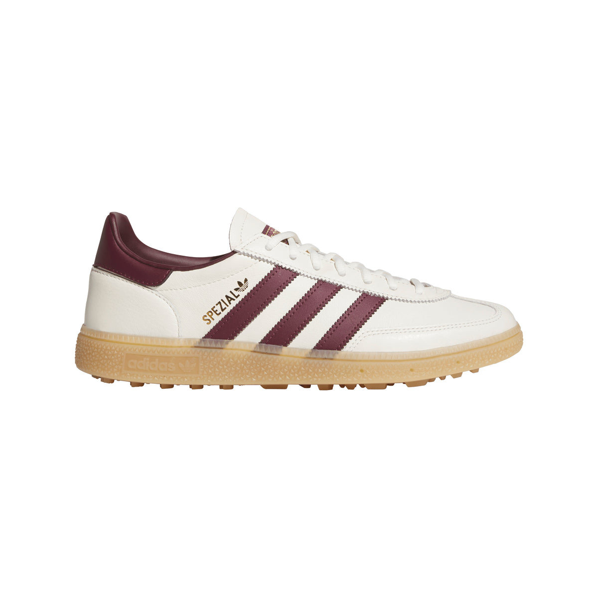 adidas Spezial Spikeless Golf Shoes – Off White / Maroon