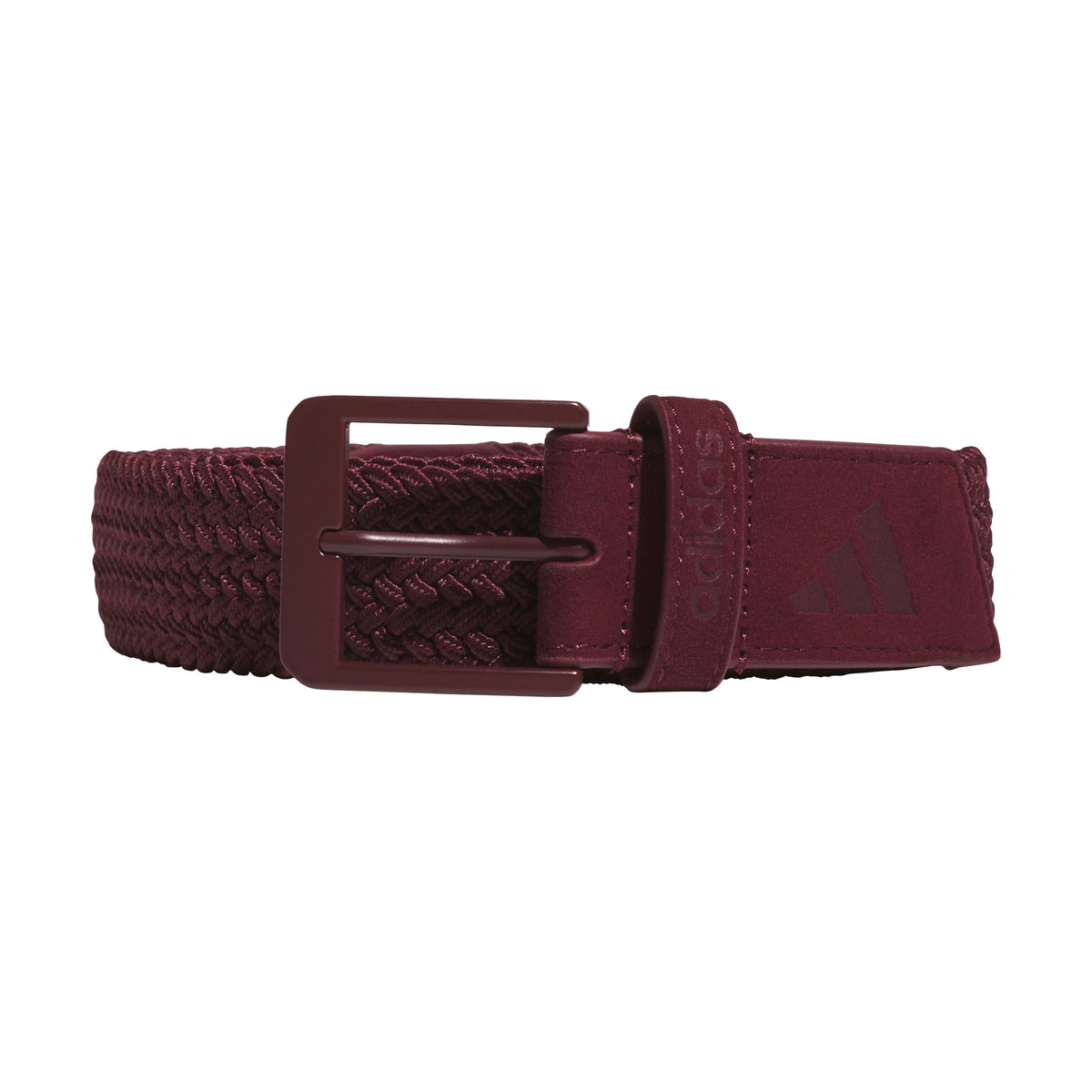adidas Braided Stretch Belt – Maroon