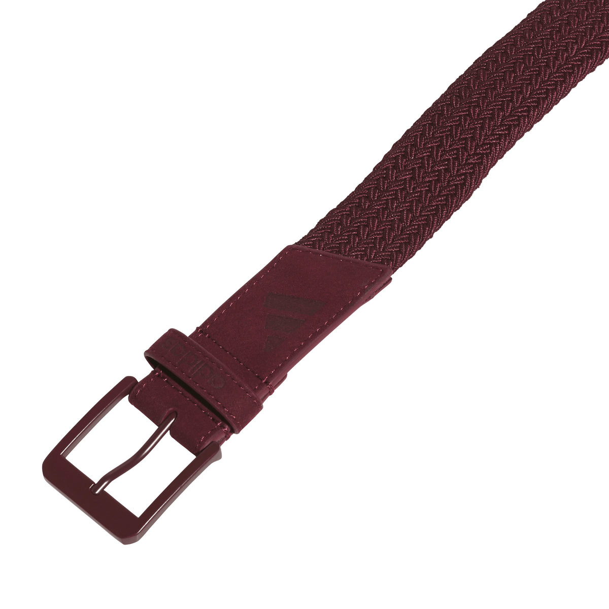adidas Braided Stretch Belt – Maroon