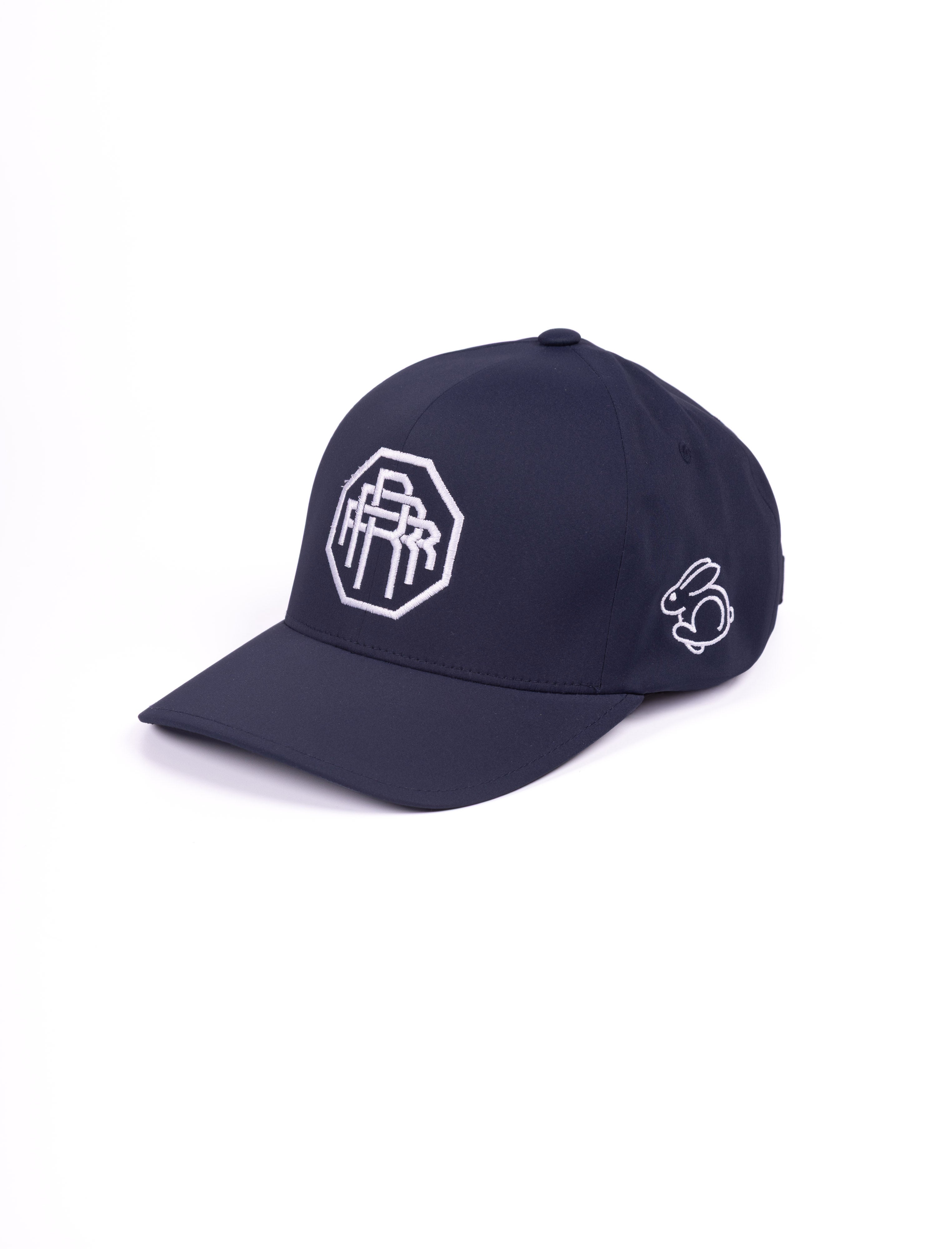 RESORT TECH MONOGRAM BASEBALL CAP NAVY