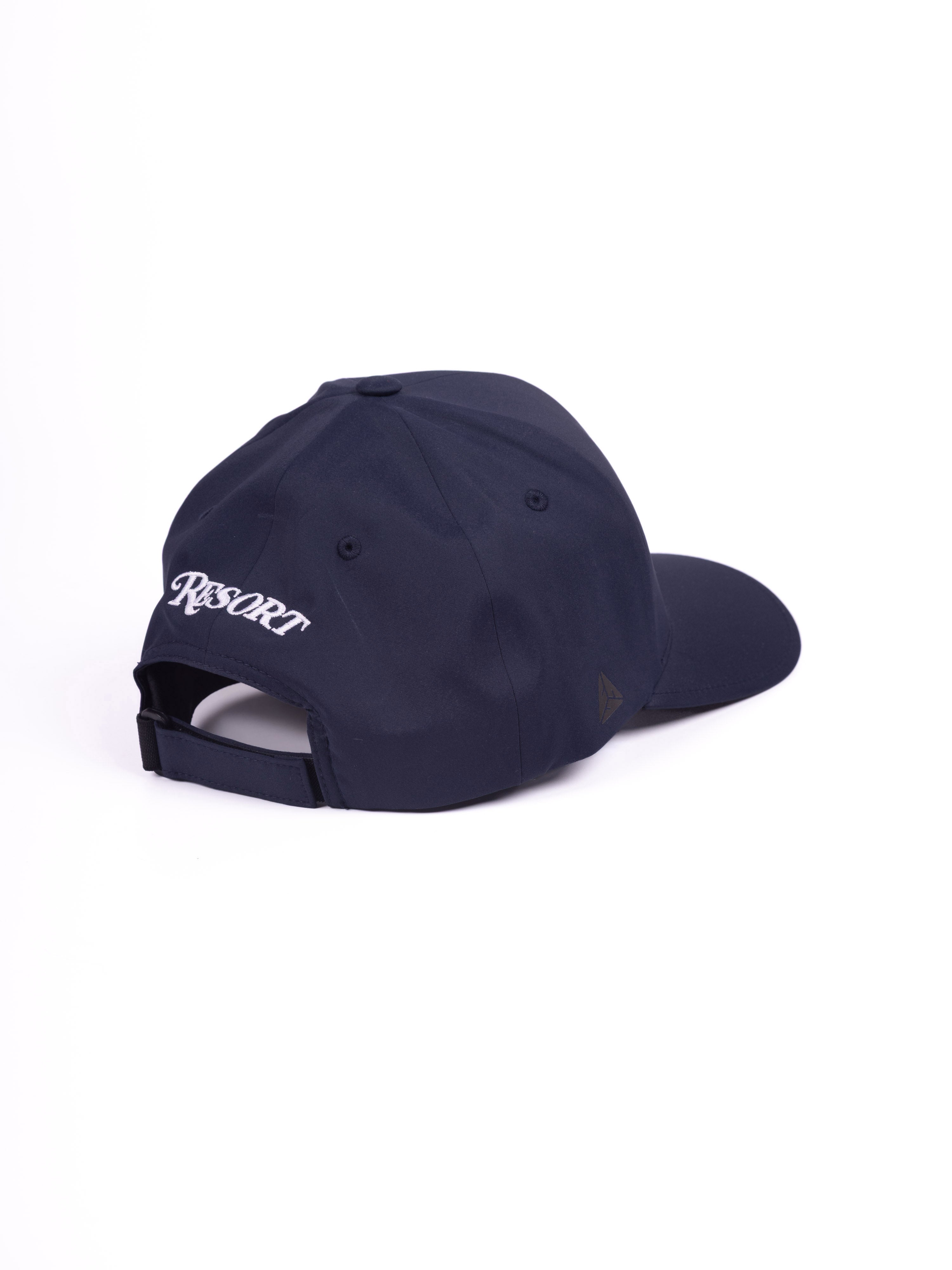 RESORT TECH MONOGRAM BASEBALL CAP NAVY