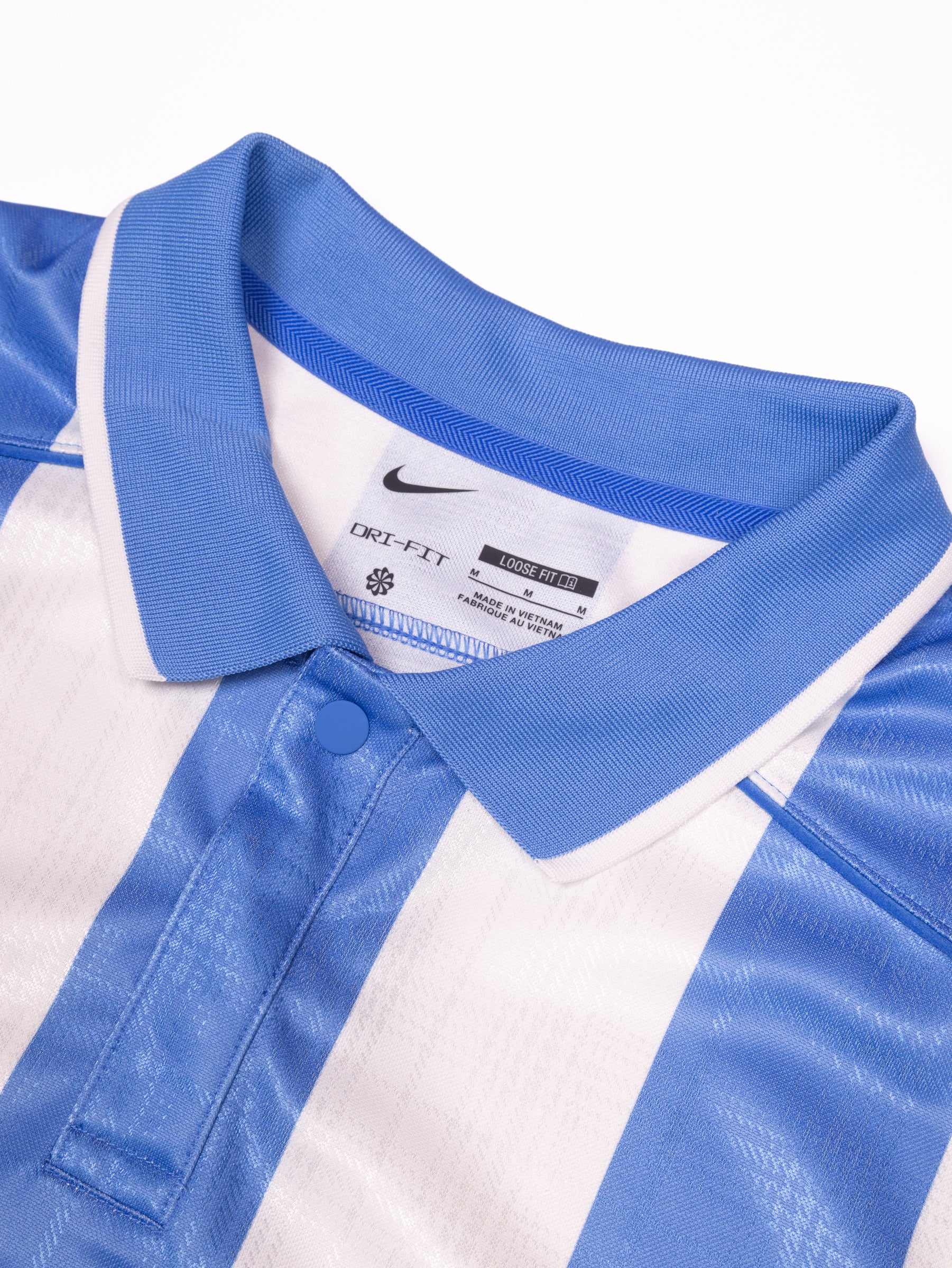 NIKE MENS FAIRWAY FRESH DRI FIT LOOSE SS POLO BLUE
