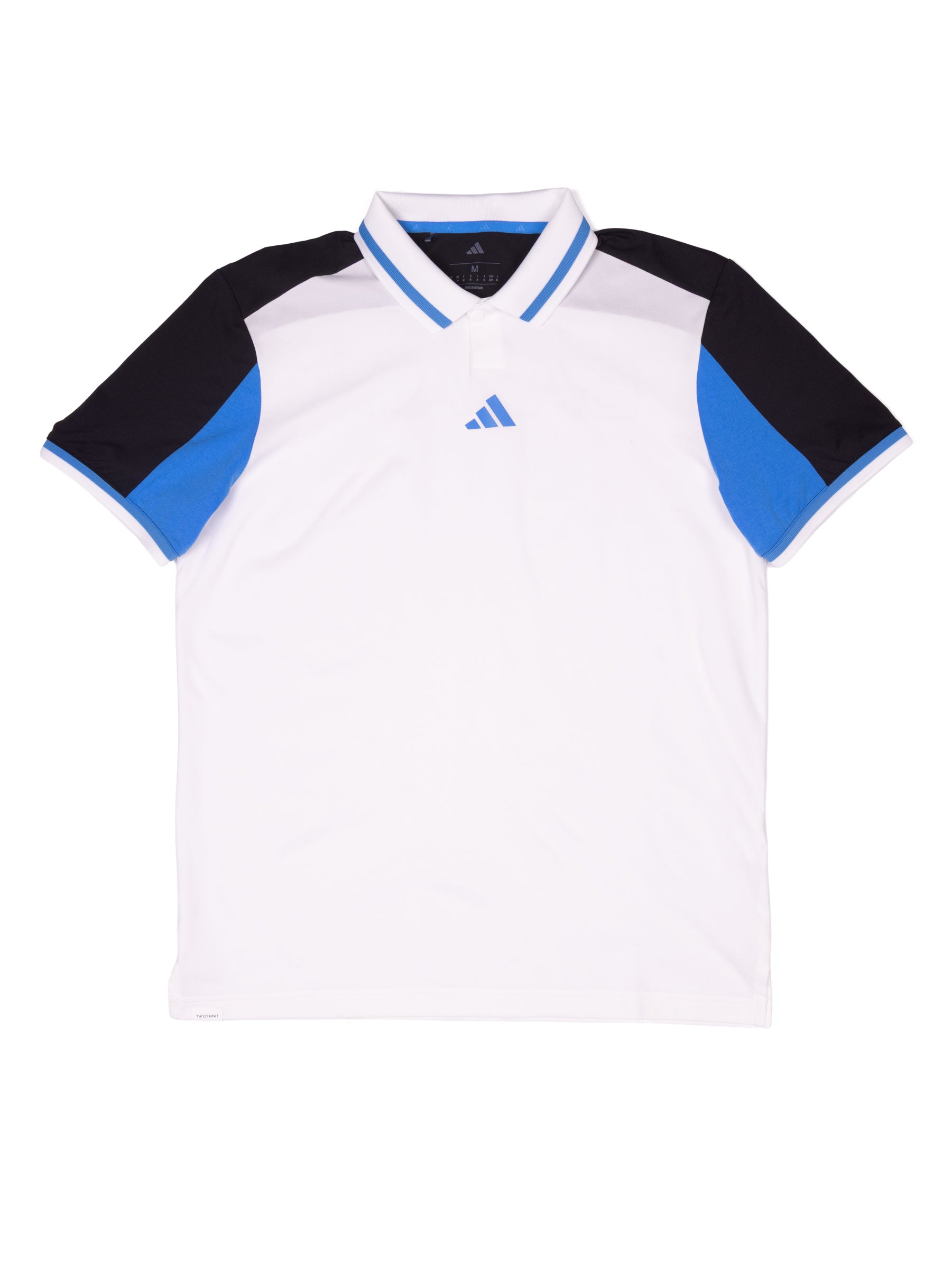RESORT ADI BTC TWIST POLO WHITE/BLUE