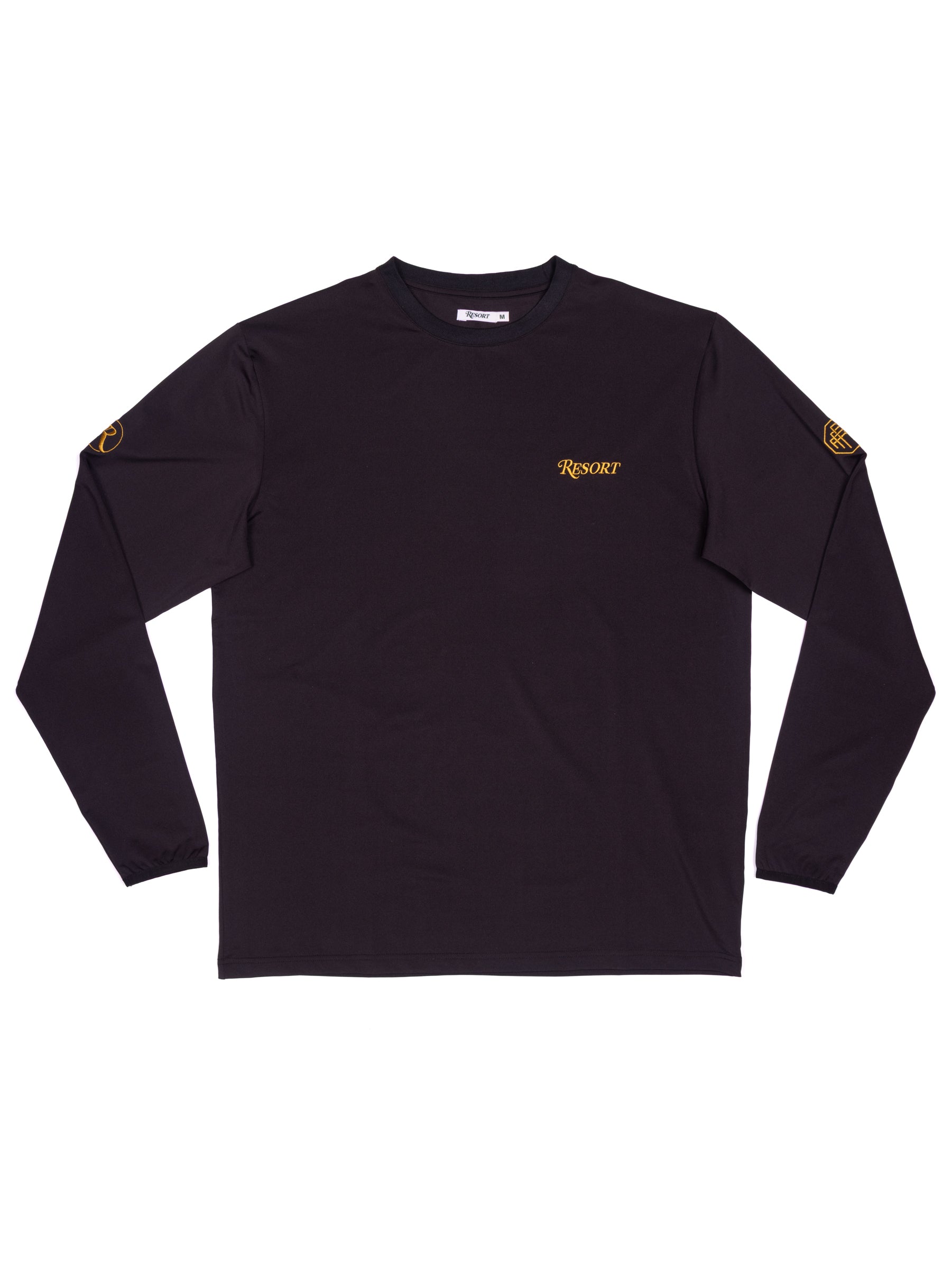 RESORT TOUR LONG SLEEVE BLACK/GOLD