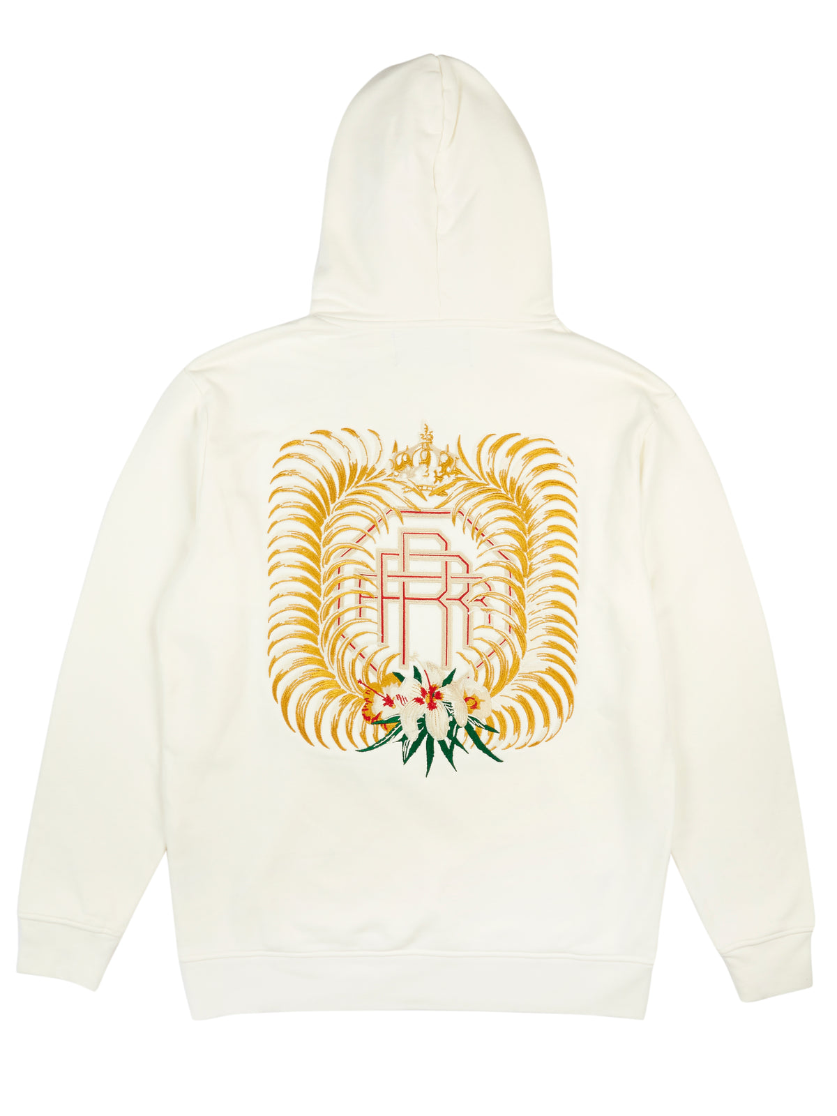 Resort Foulard Hoodie – Ecru
