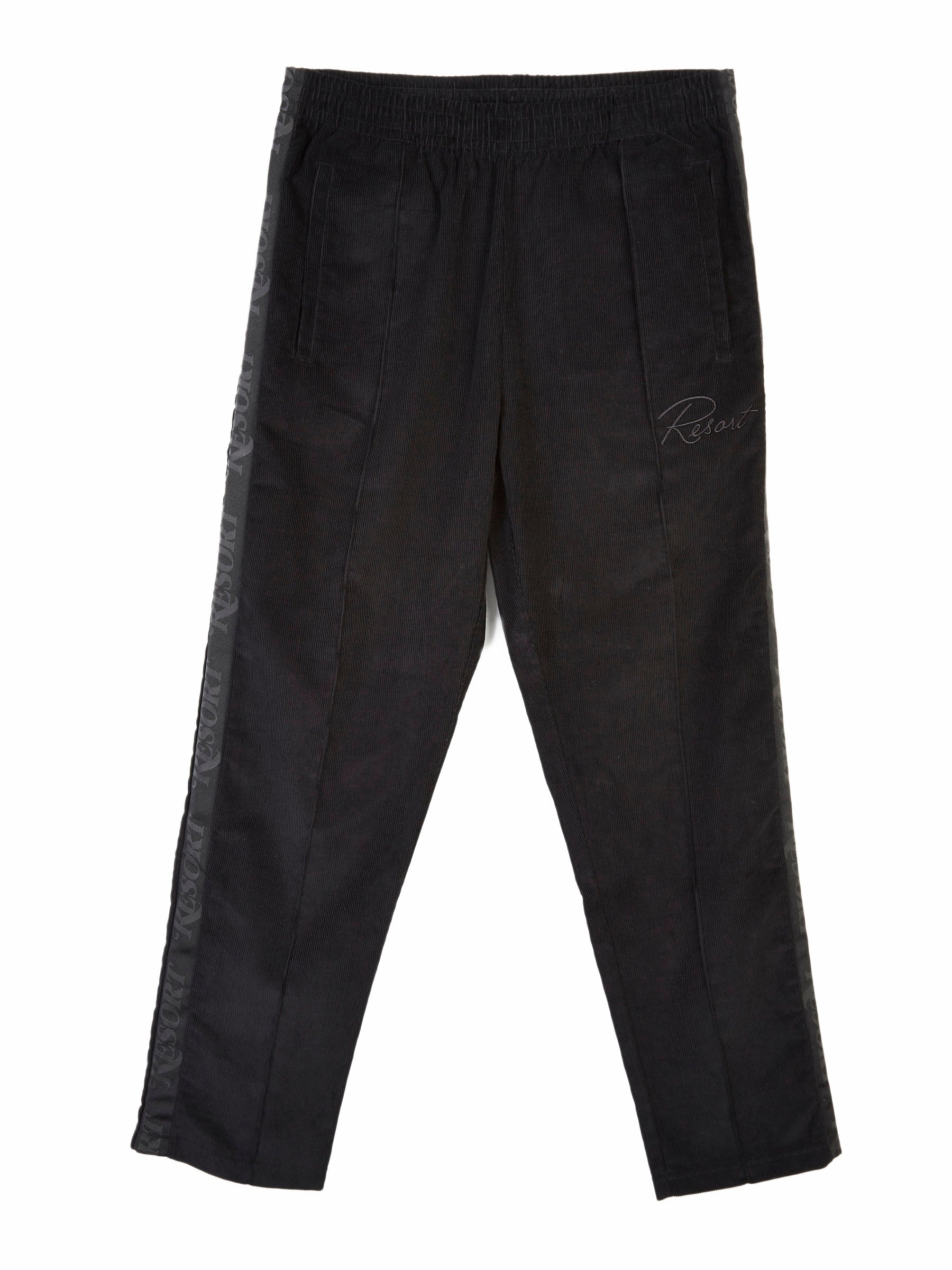 RESORT CAPO PANT CORD BLACK