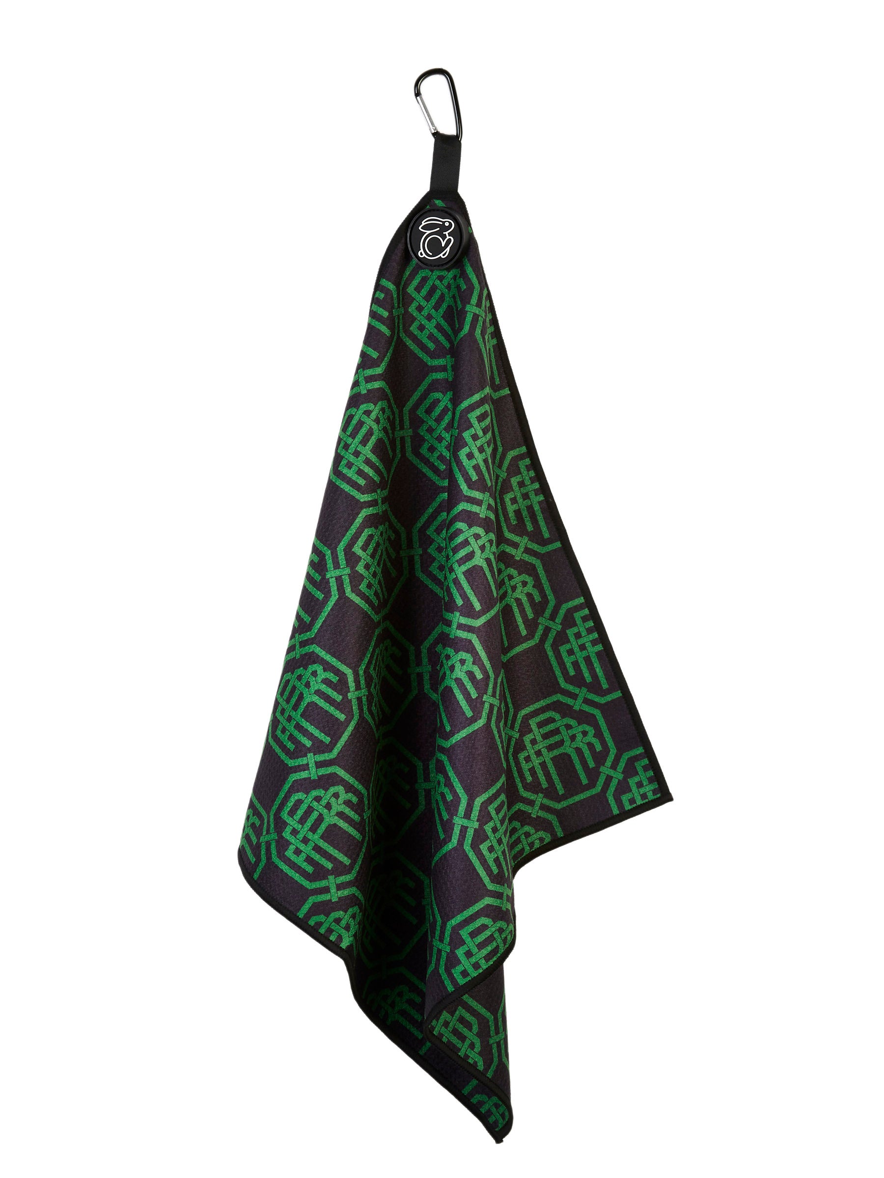 RESORT GREEN MONOGRAM MAGNETIC TOWEL