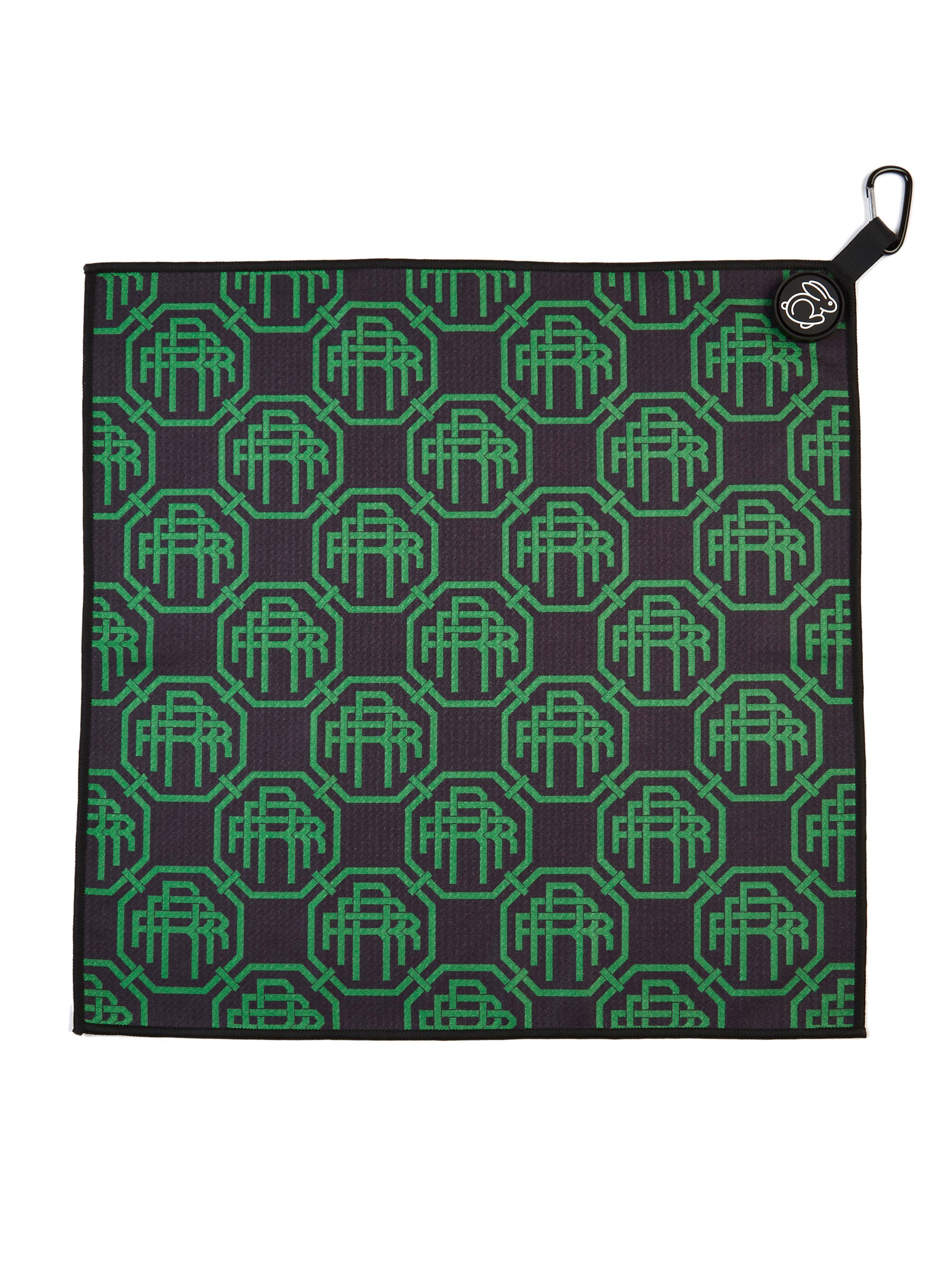 RESORT GREEN MONOGRAM MAGNETIC TOWEL