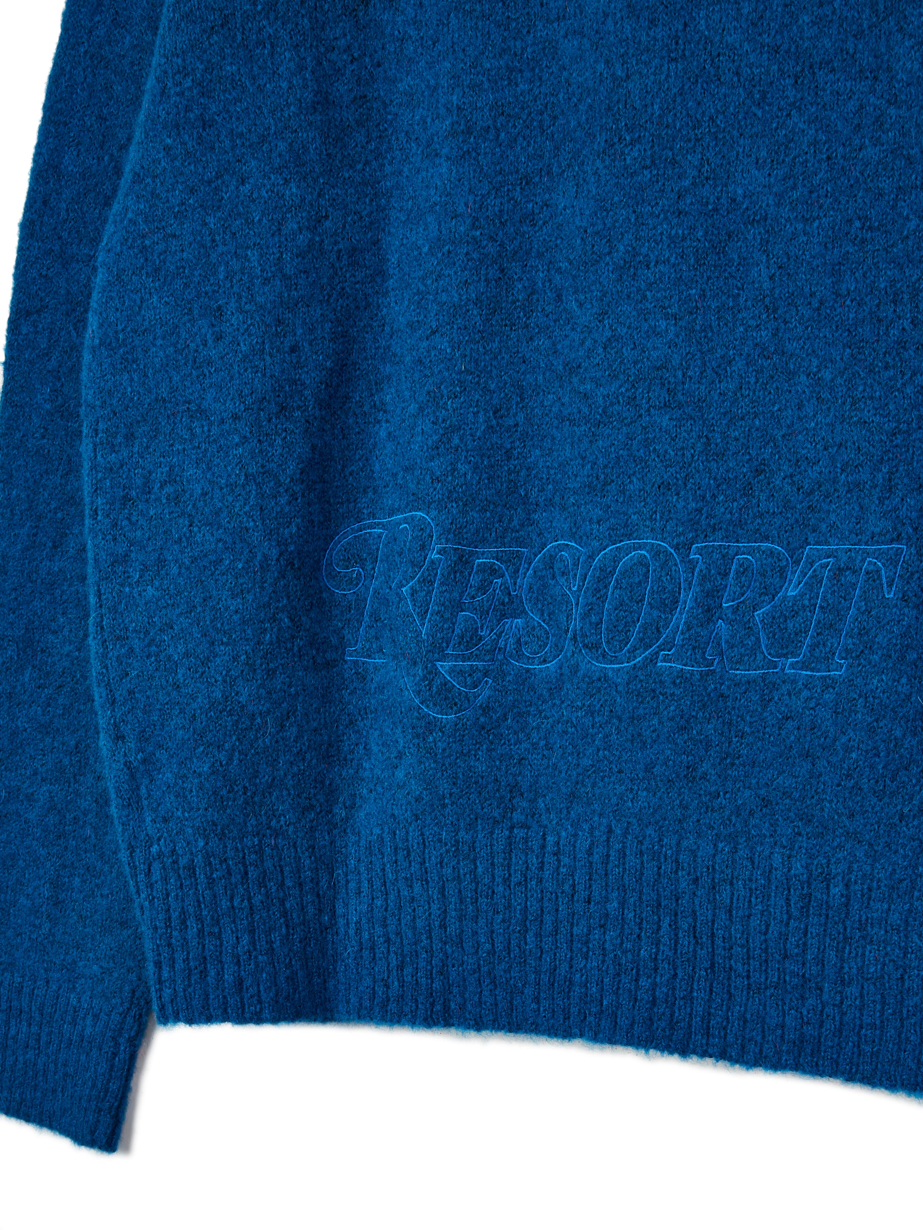 RESORT MEMBERS CARDIGAN MOHAIR ROYAL