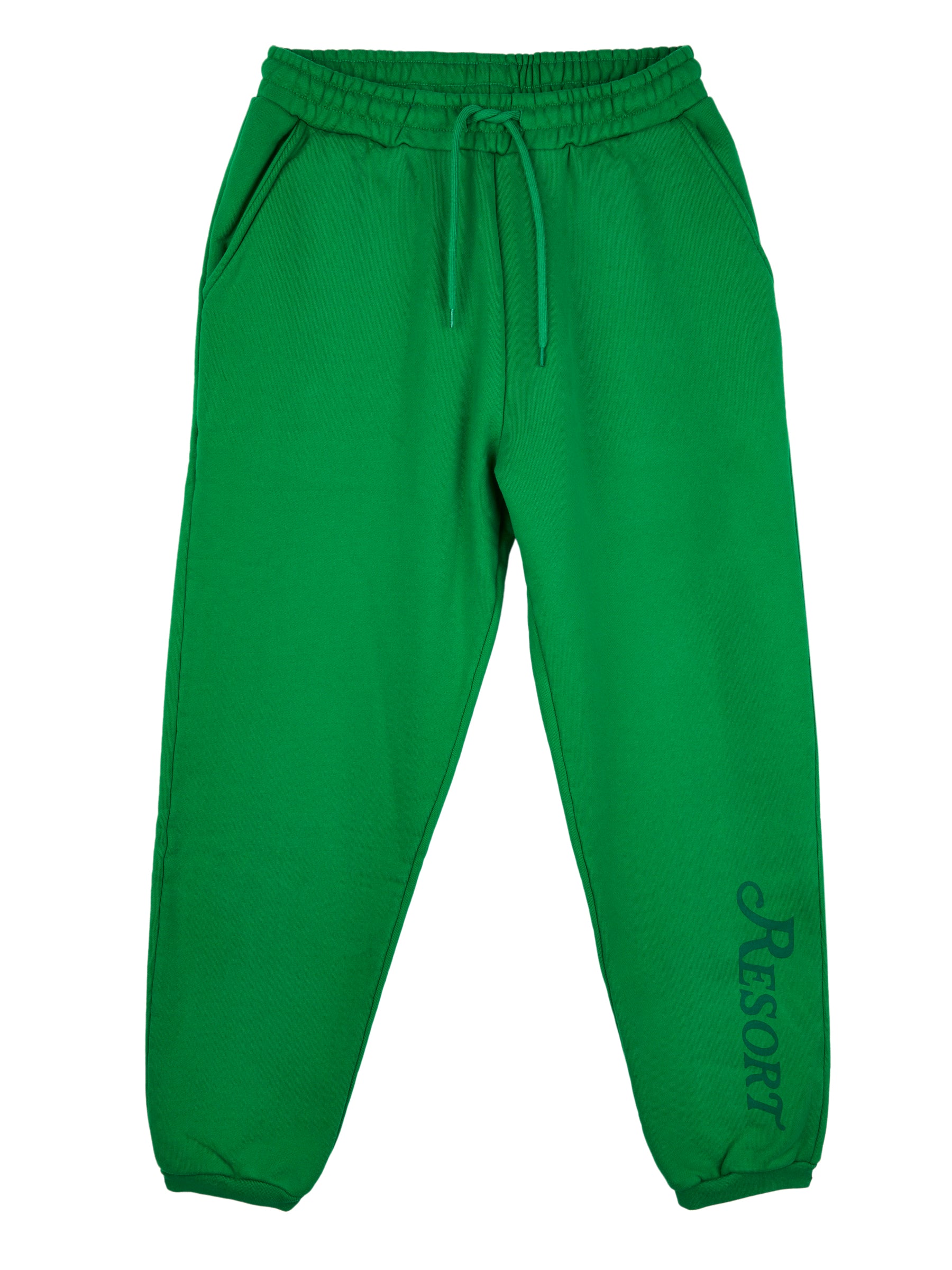 RESORT BUNNY NATIONAL HEAVY SWEAT PANTS GREEN