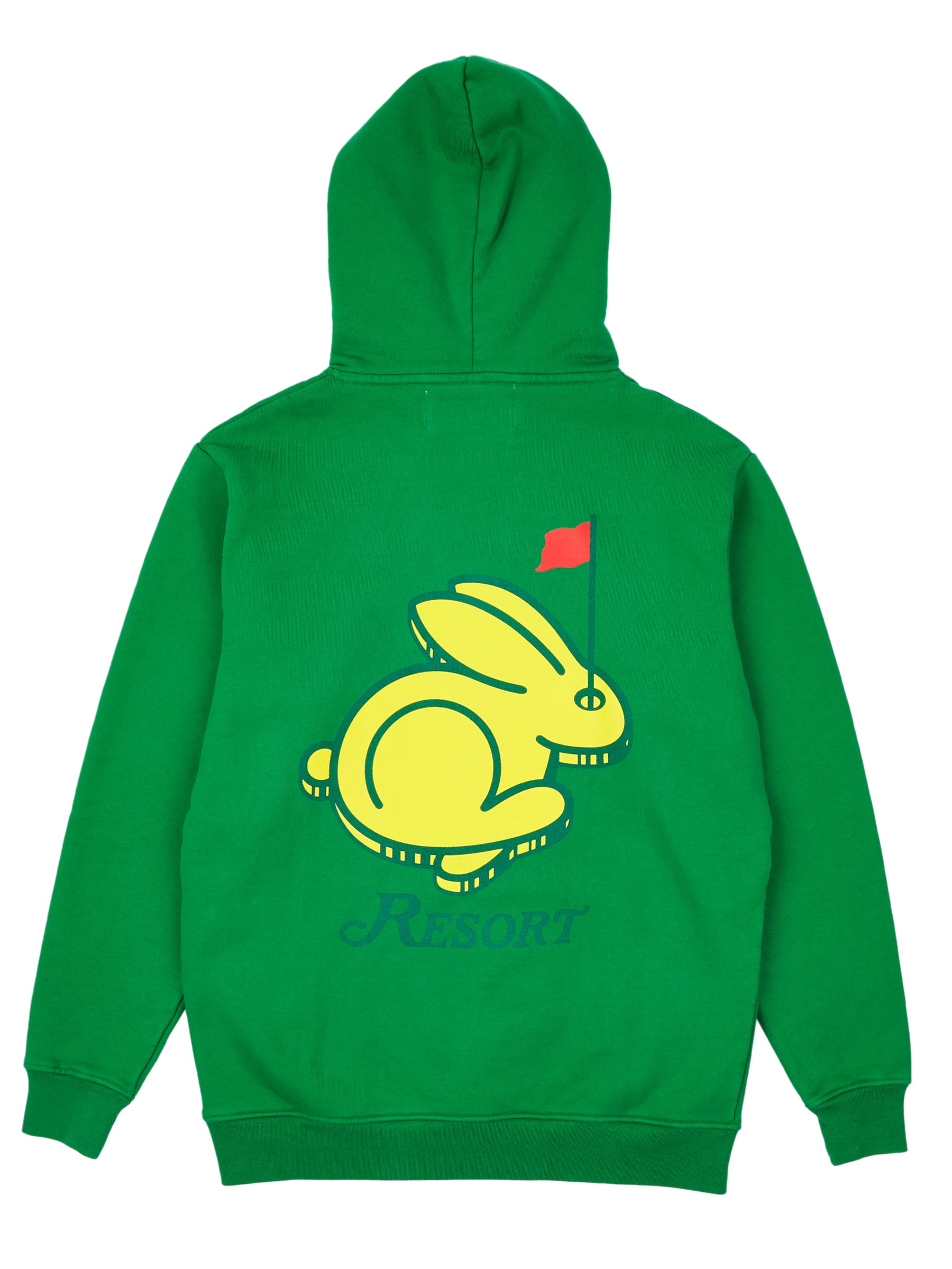 RESORT BUNNY NATIONAL HEAVY HOODIE GREEN