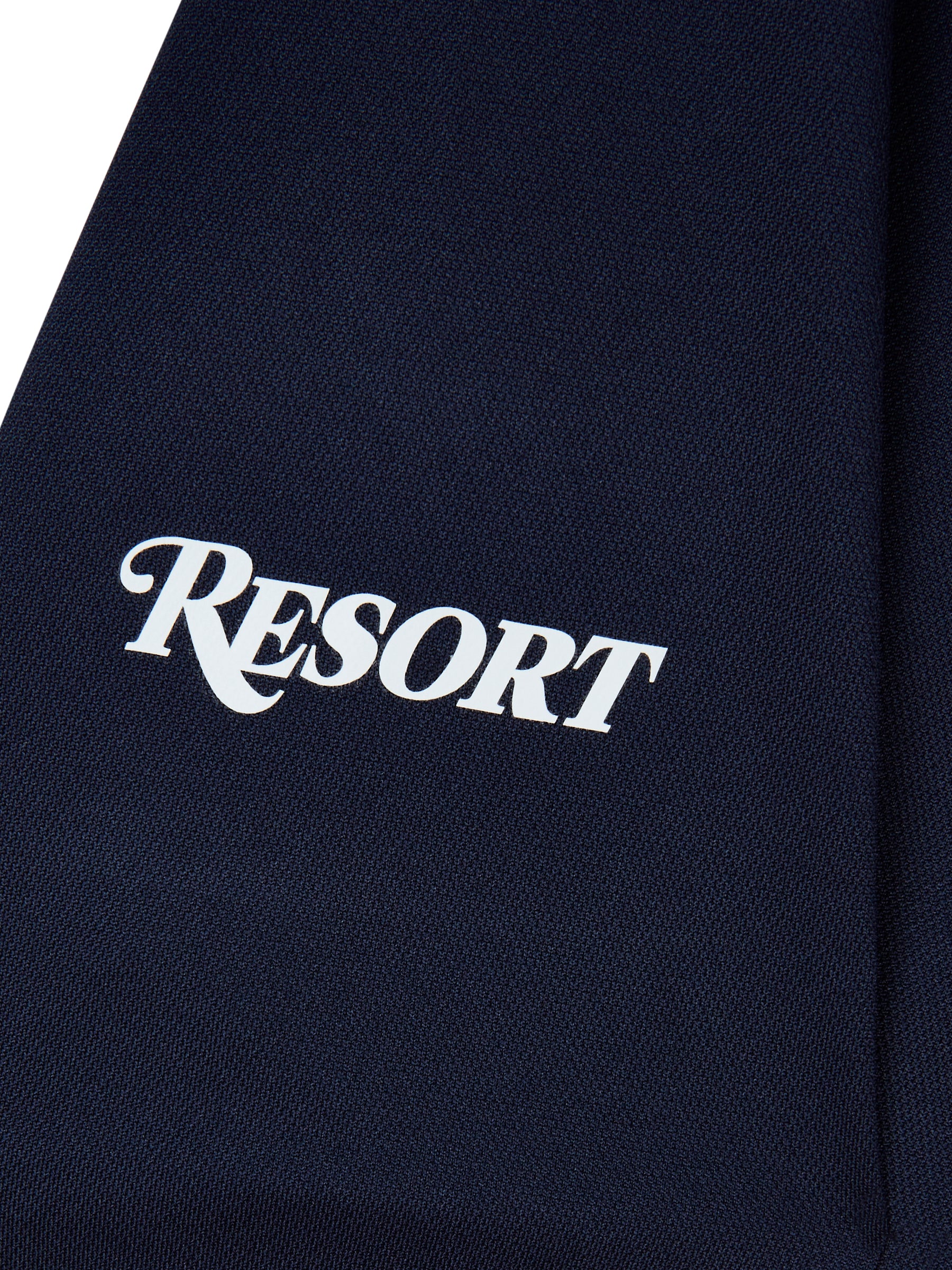 NIKE RESORT DRI FIT SOLID VICTORY LS POLO NAVY