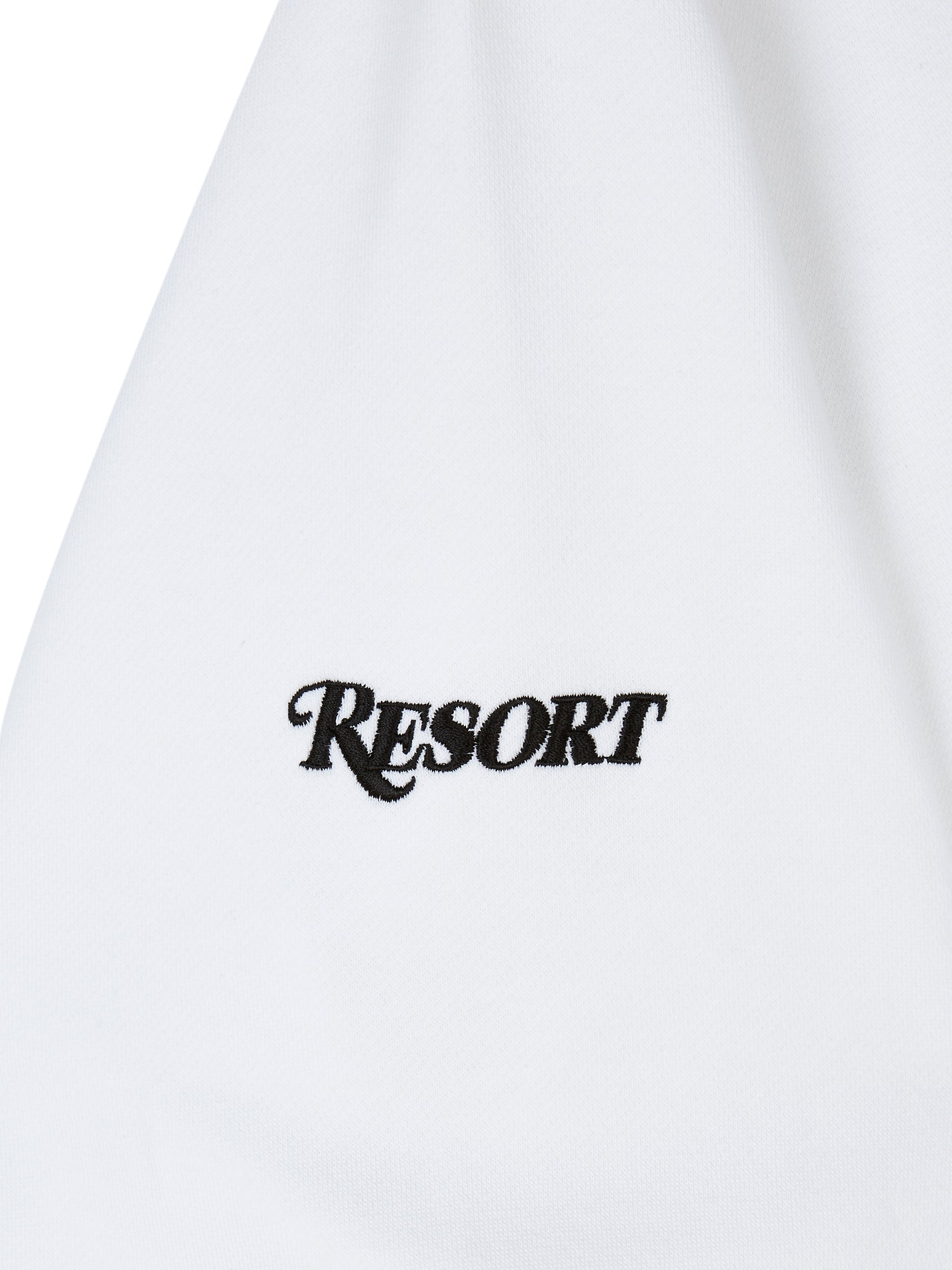 NIKE RESORT CLUB FLEECE CREW WHITE