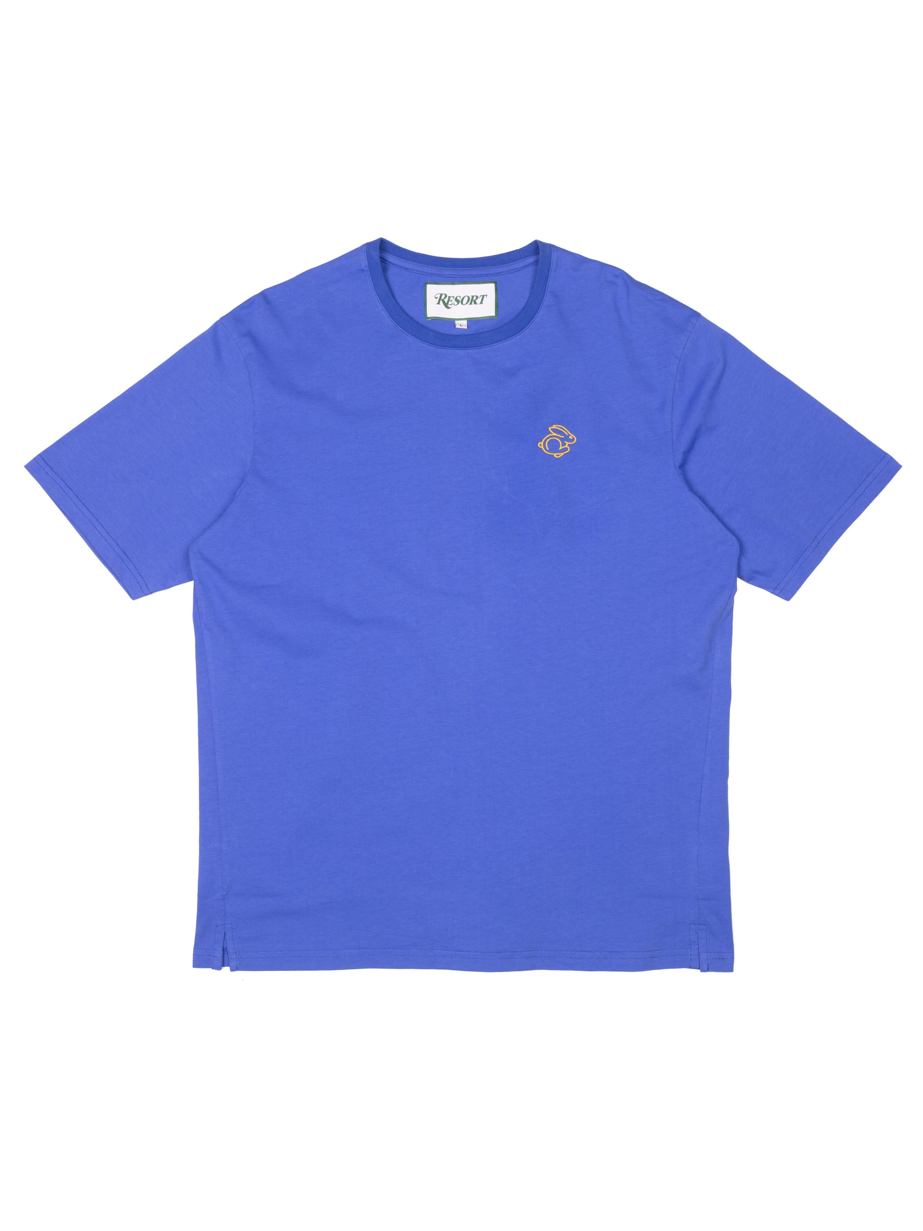 RABBIT PLAYER LOGO TEE ROYAL BLUE