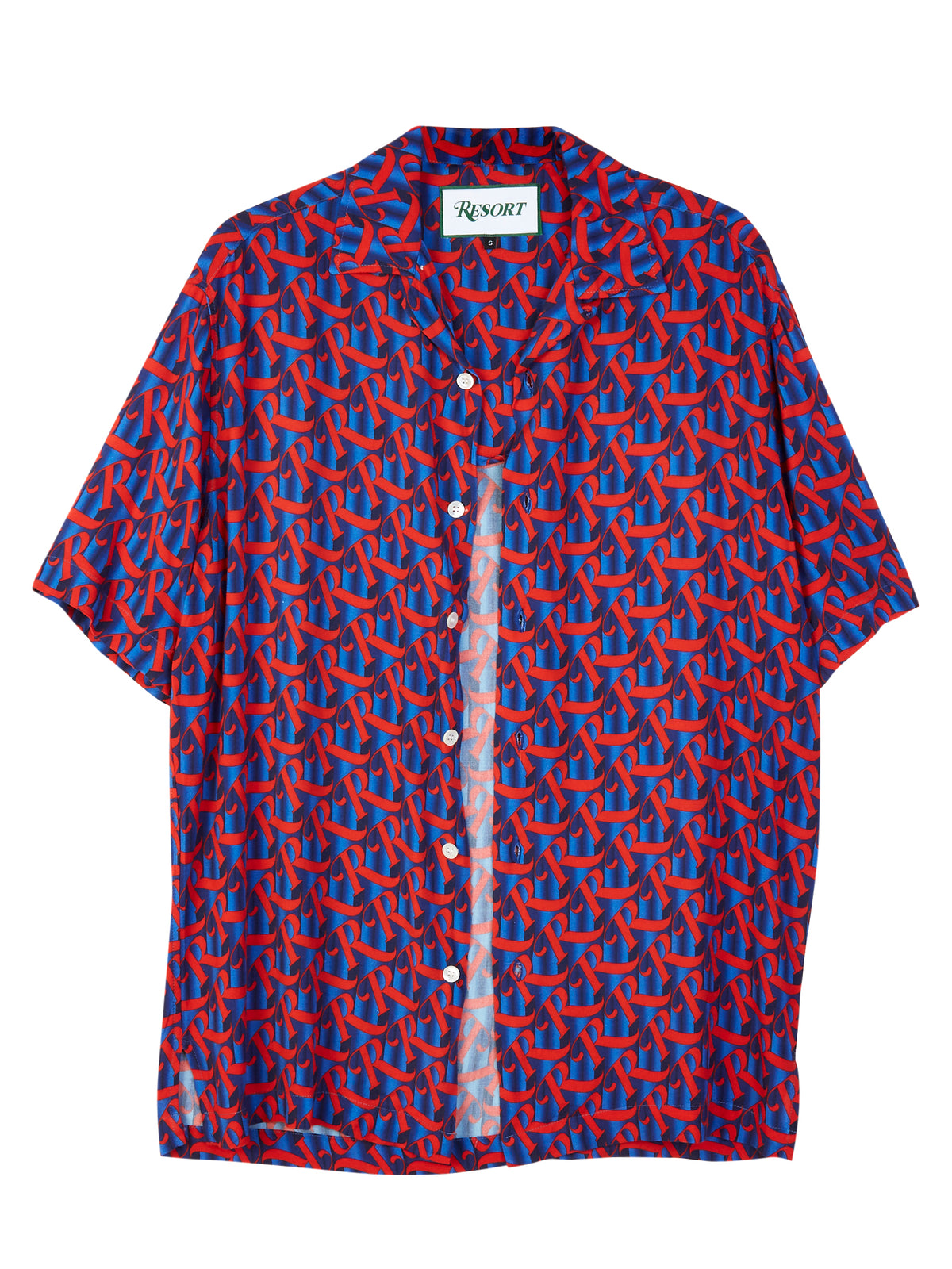 Resort R Repeat Aloha Shirt – Red