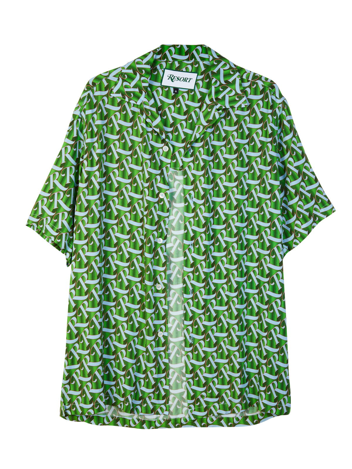 Resort R Repeat Aloha Shirt - Green
