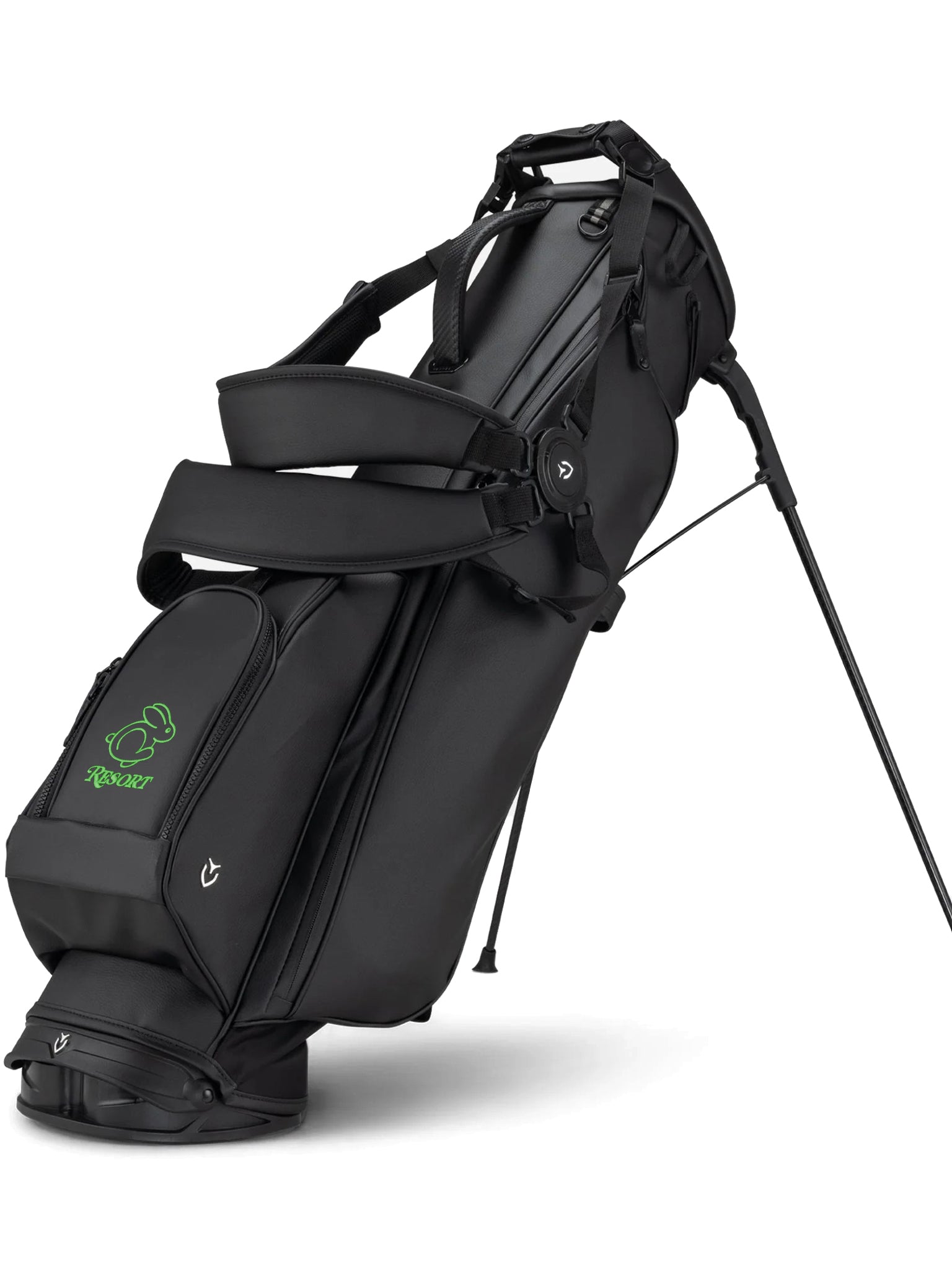 RESORT X VESSEL - SUNDAY III STAND  BLACK w GREEN RESORT/RABBIT EMB