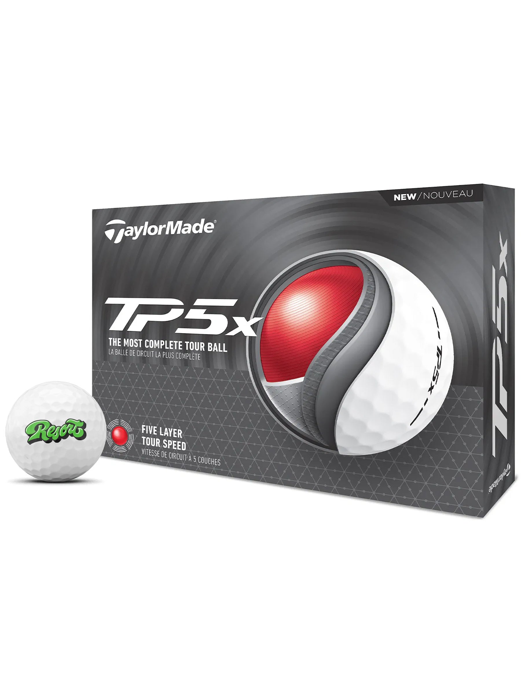 TAYLORMADE TP5x RESORT GREEN DOZEN
