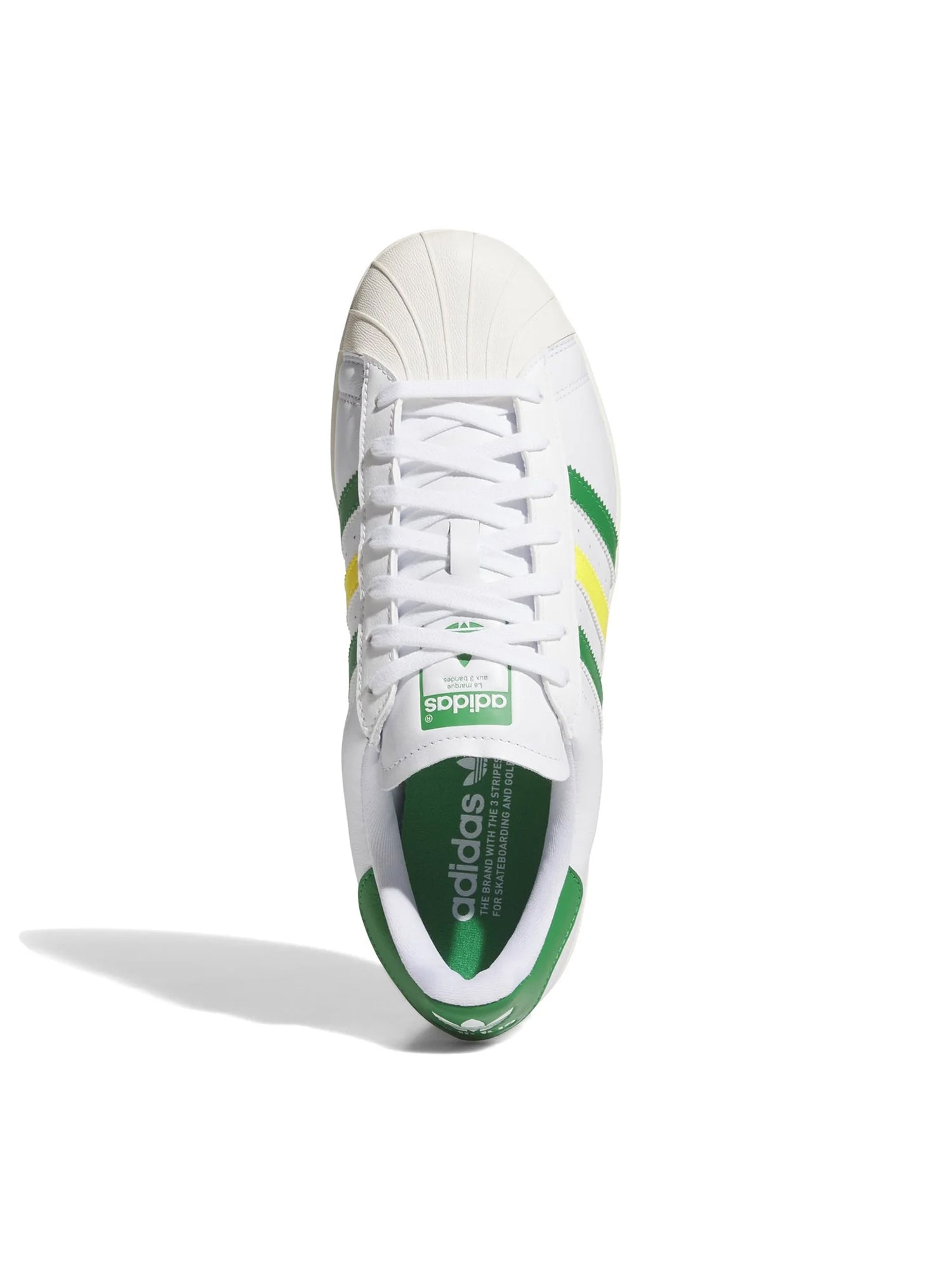 ADIDAS SUPERSTAR GOLF SL WHITE/GN/Y