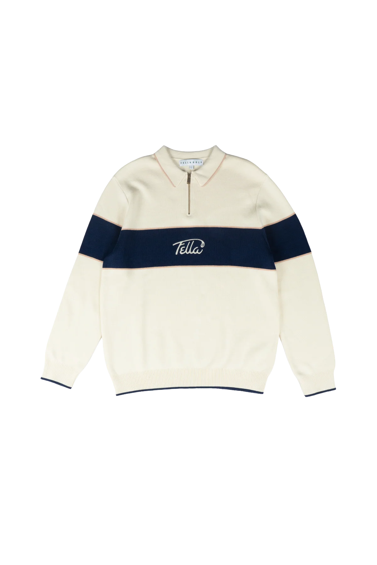 FELLA BORIS QUARTER ZIP NAVY