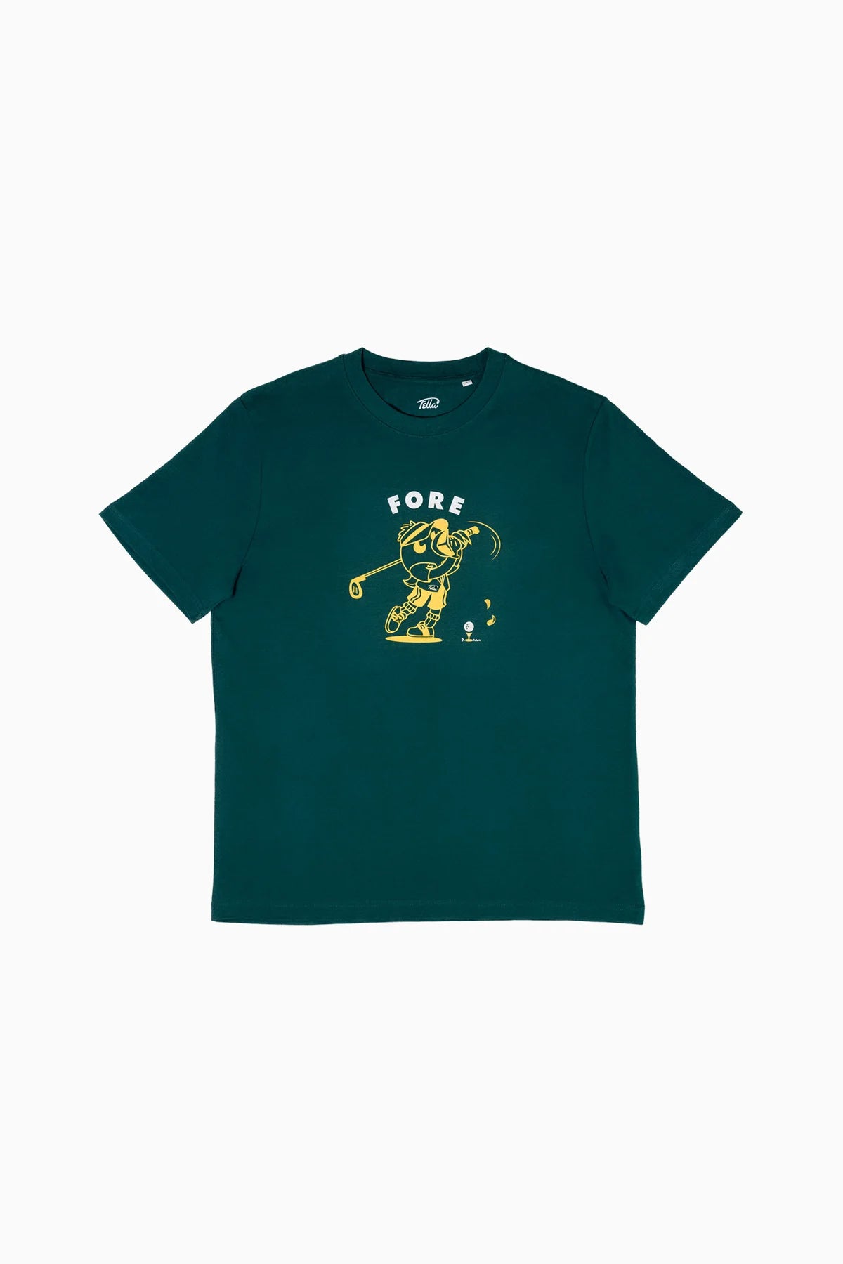 FELLA FORE BIRDIE TEE GREEN