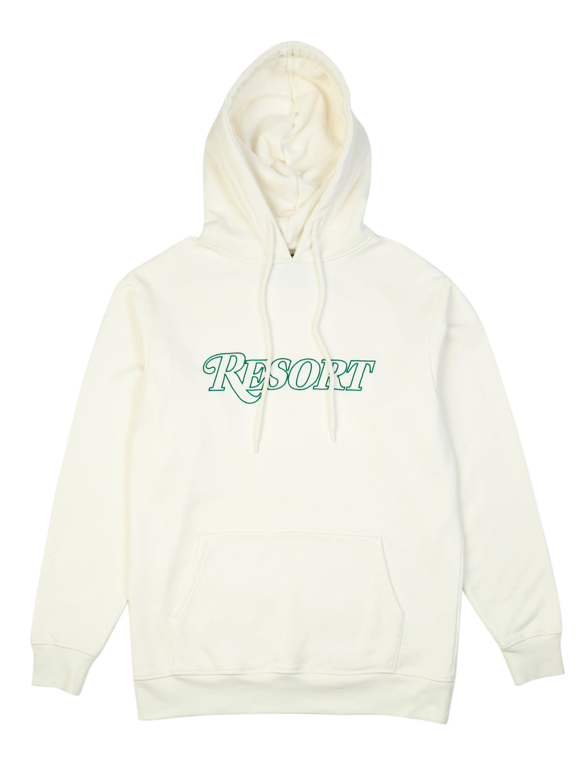 Resort Logo Hoodie – Cream