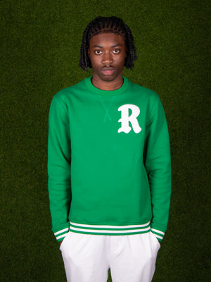 RESORT SPORTSWEAR HEAVY CREW R GREEN MODEL