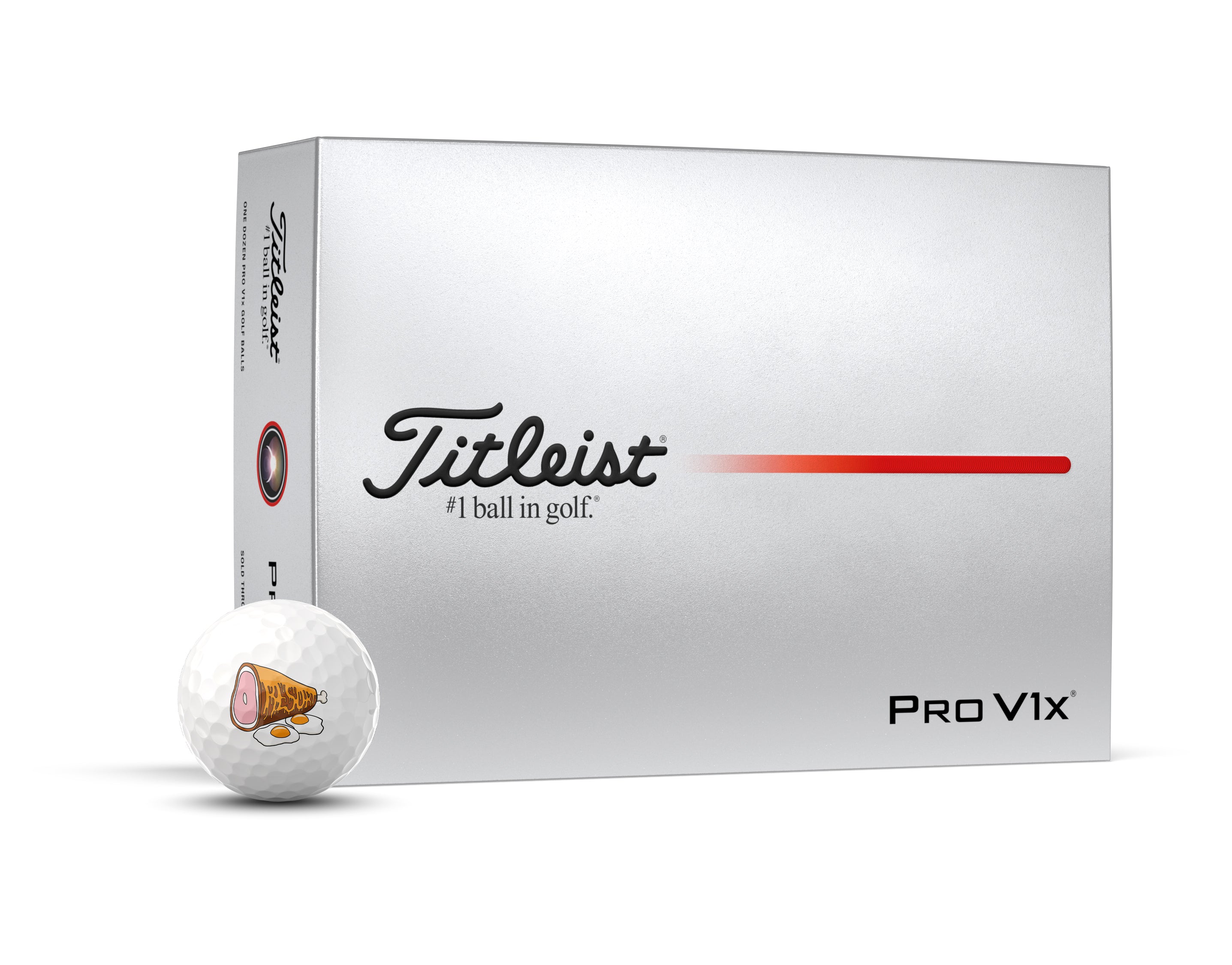 TITLEIST Pro V1x RESORT HAM N EGGS - DOZEN