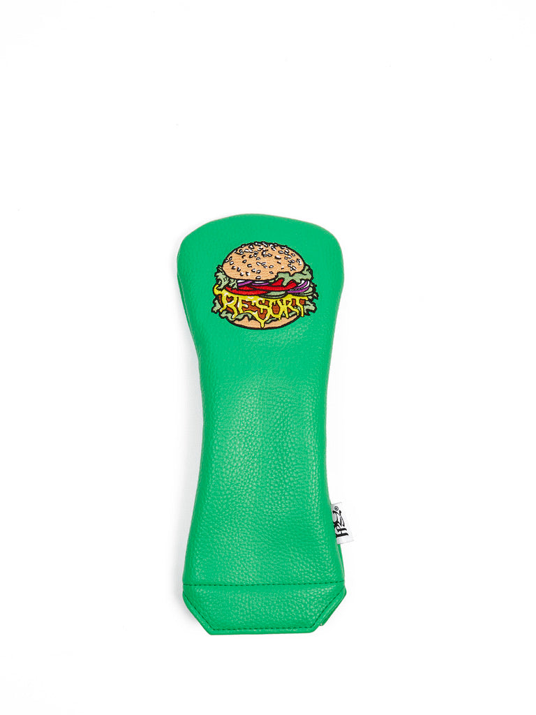 RESORT X PRG BURGER RESCUE/HYBRID HEAD COVER GREEN