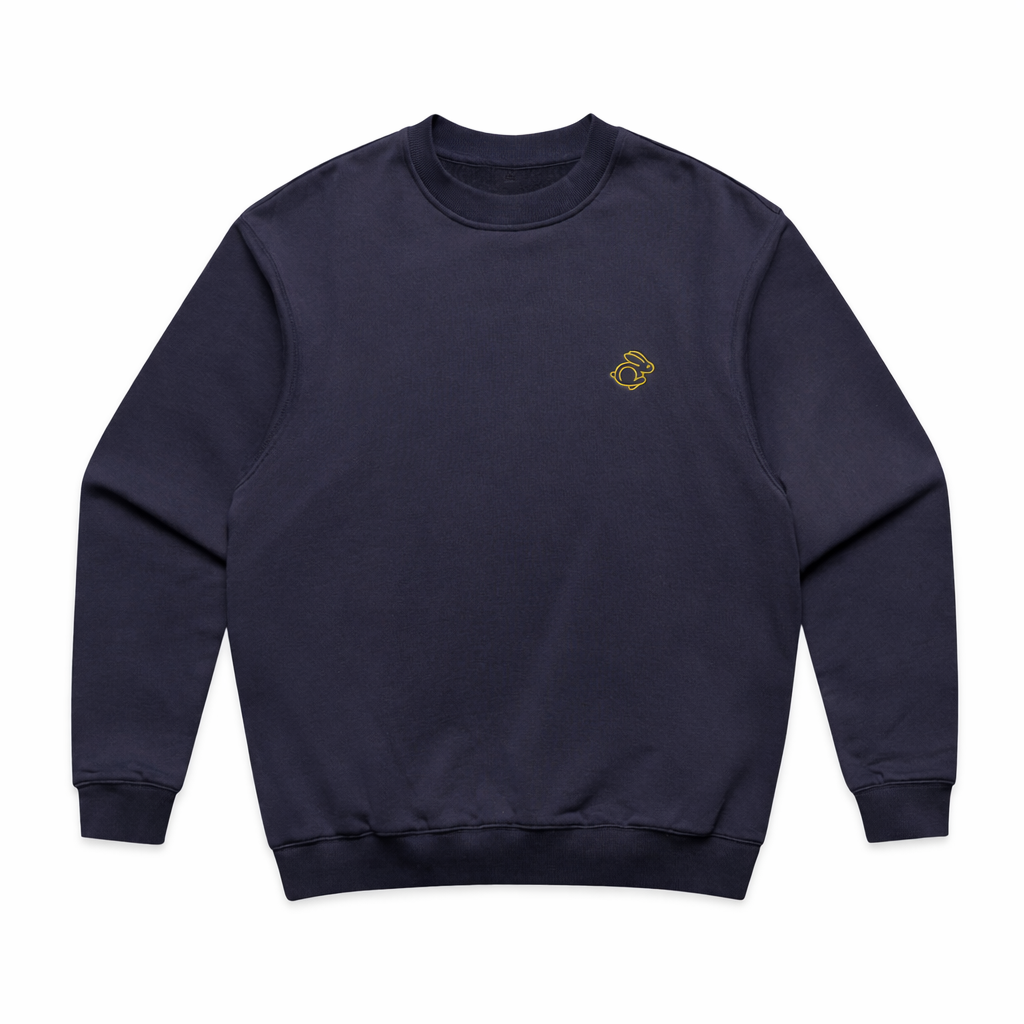 CORE CREW RABBIT LOGO NAVY
