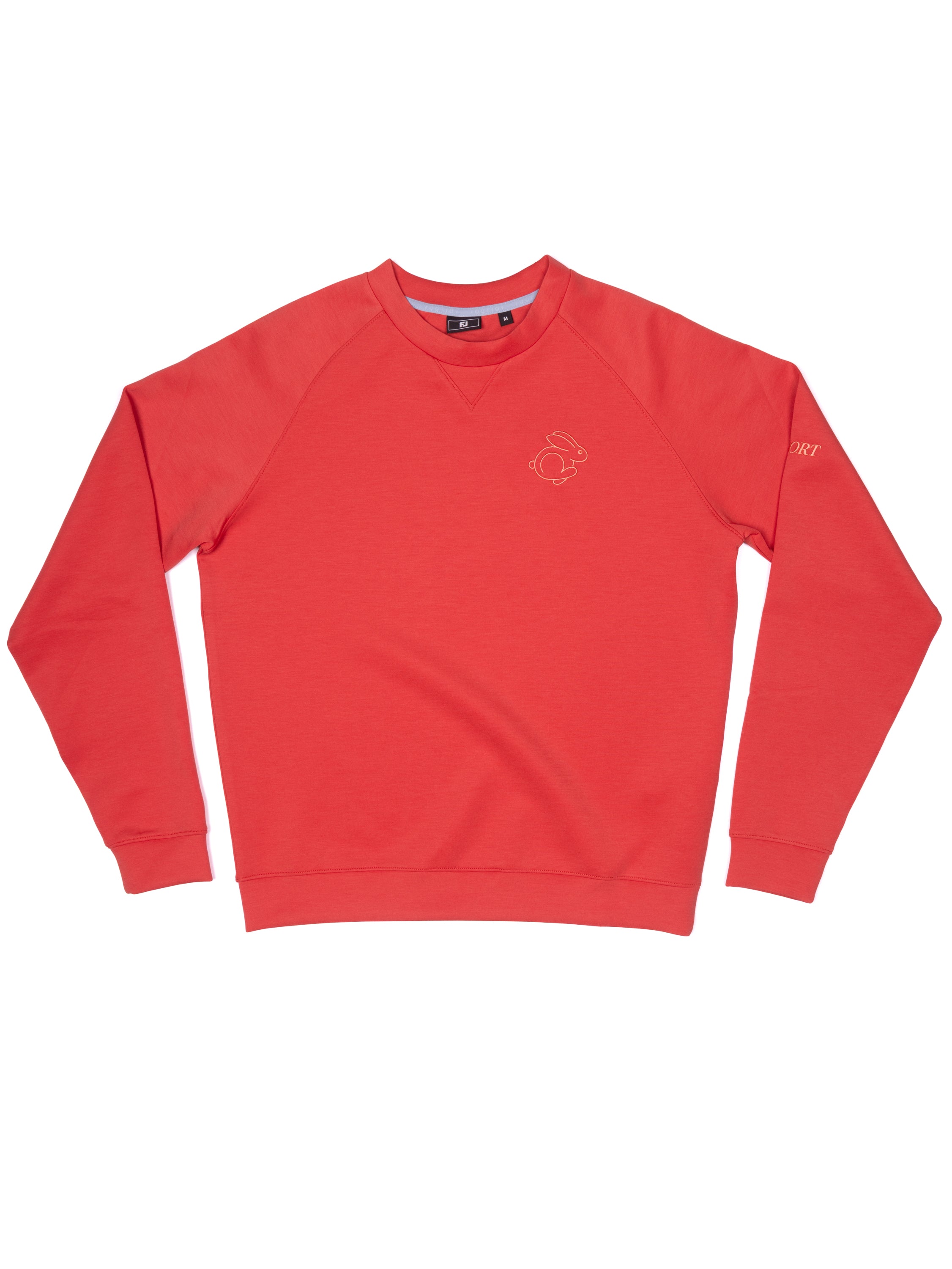FOOTJOY CREWNECK SWEATSHIRT - 39303 NANTUCKET RED