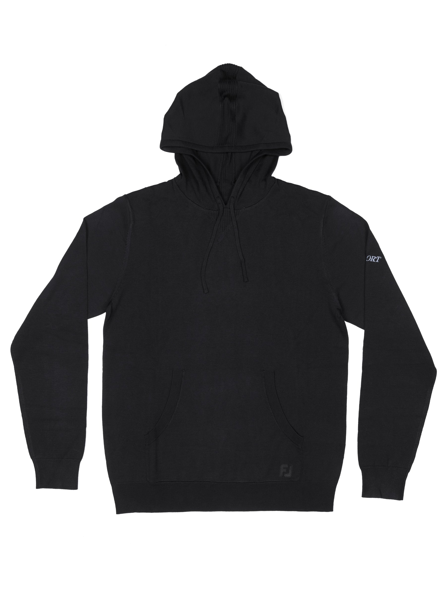 FOOTJOY DRI RELEASE KNITTED HOODIE BLACK
