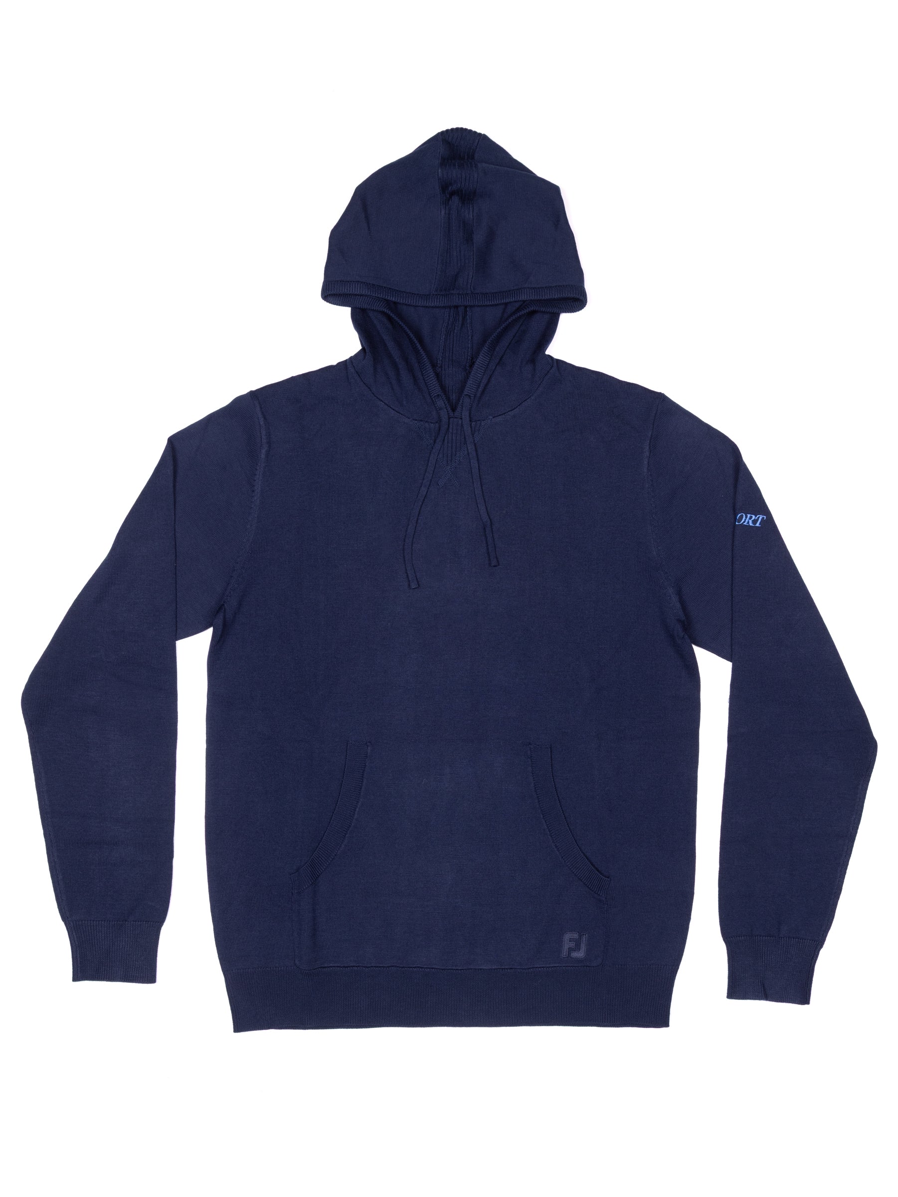 FOOTJOY DRI RELEASE KNITTED HOODIE NAVY