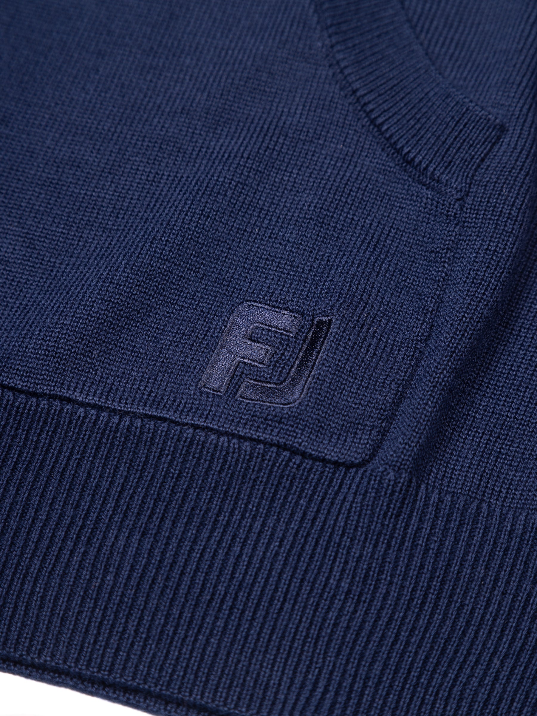 FOOTJOY DRI RELEASE KNITTED HOODIE NAVY