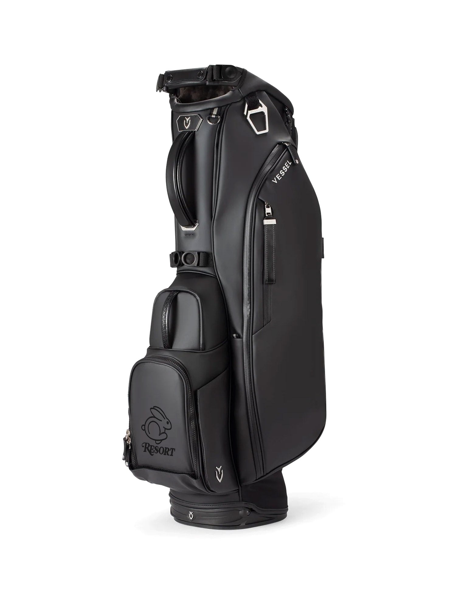 RESORT X VESSEL - Player V Stand Bag Pebbled Black