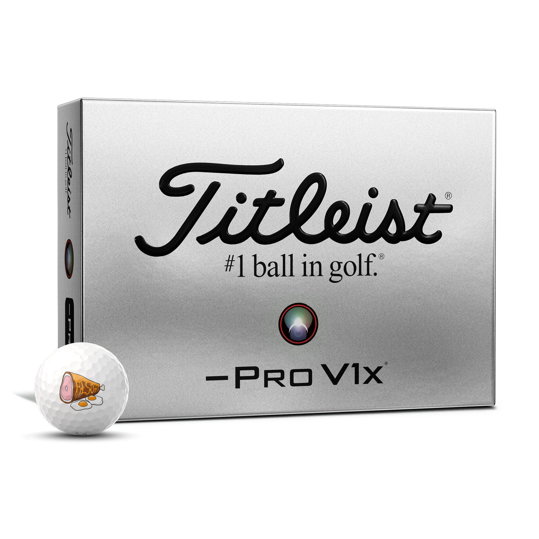 TITLEIST Pro V1x LEFT DASH RESORT HAM N EGGS - DOZEN