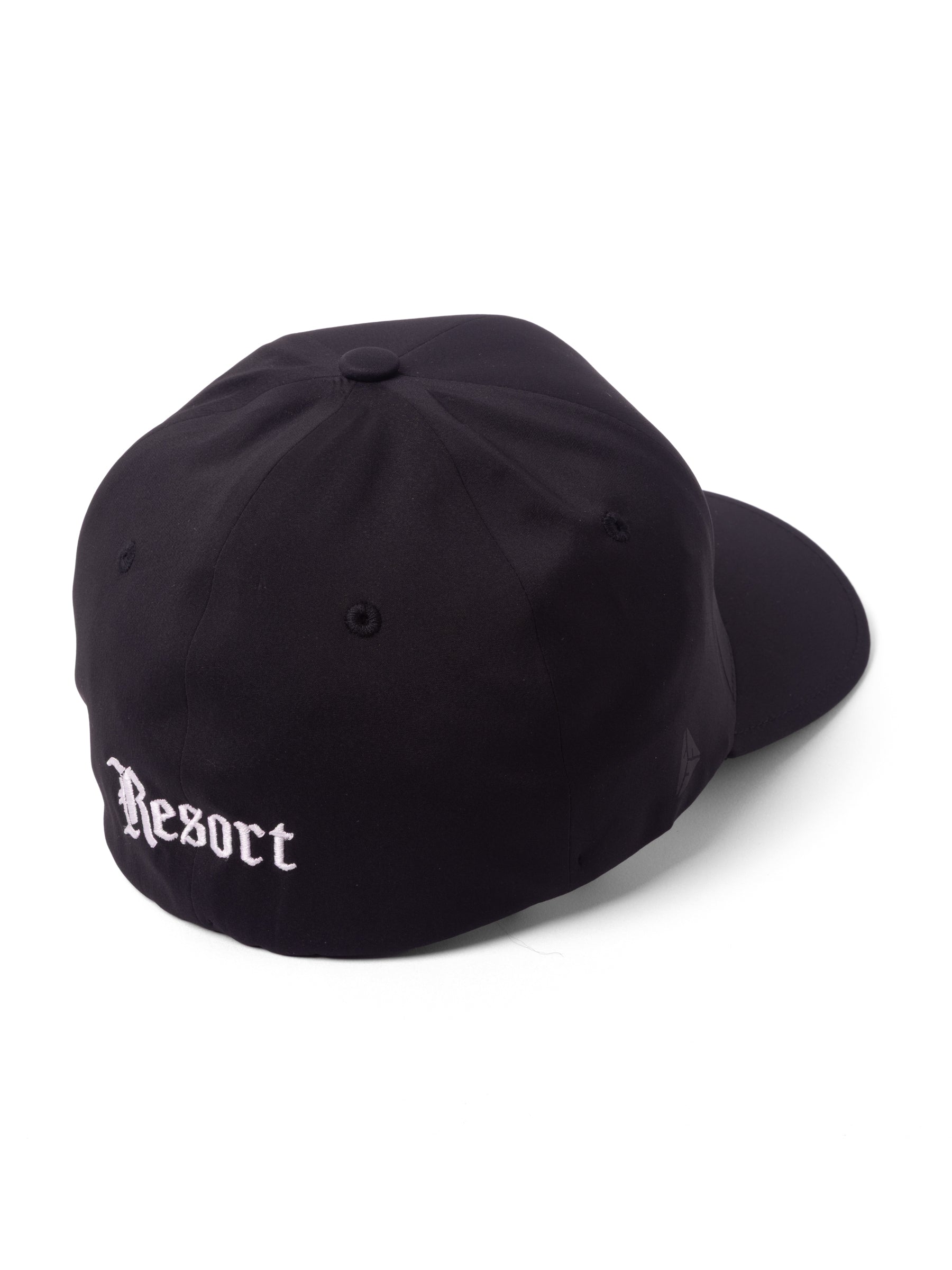 RESORT TECH 8 BALL LOGO BASEBALL CAP BLACK