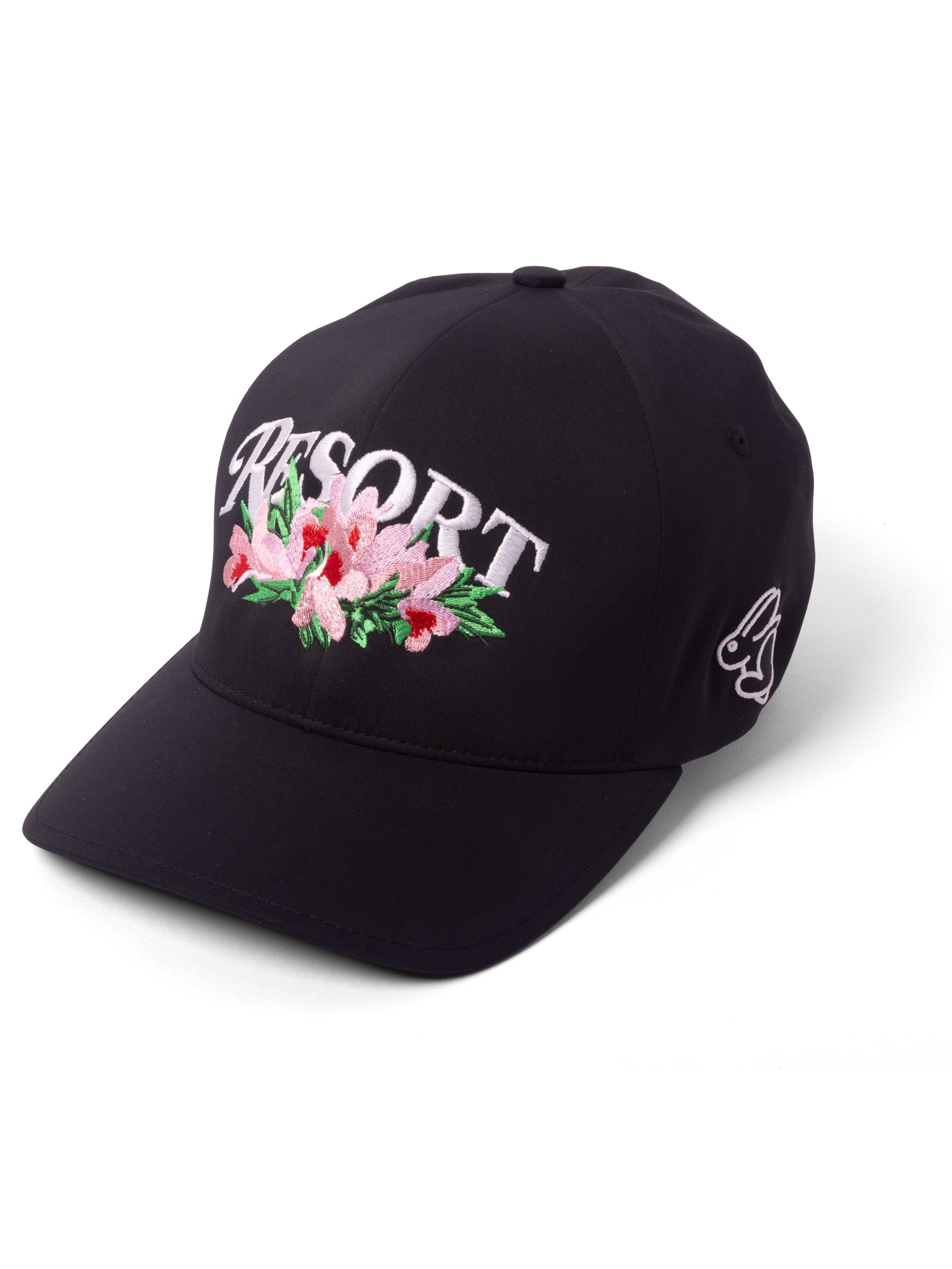 RESORT TECH AZALEAS BASEBALL CAP BLACK