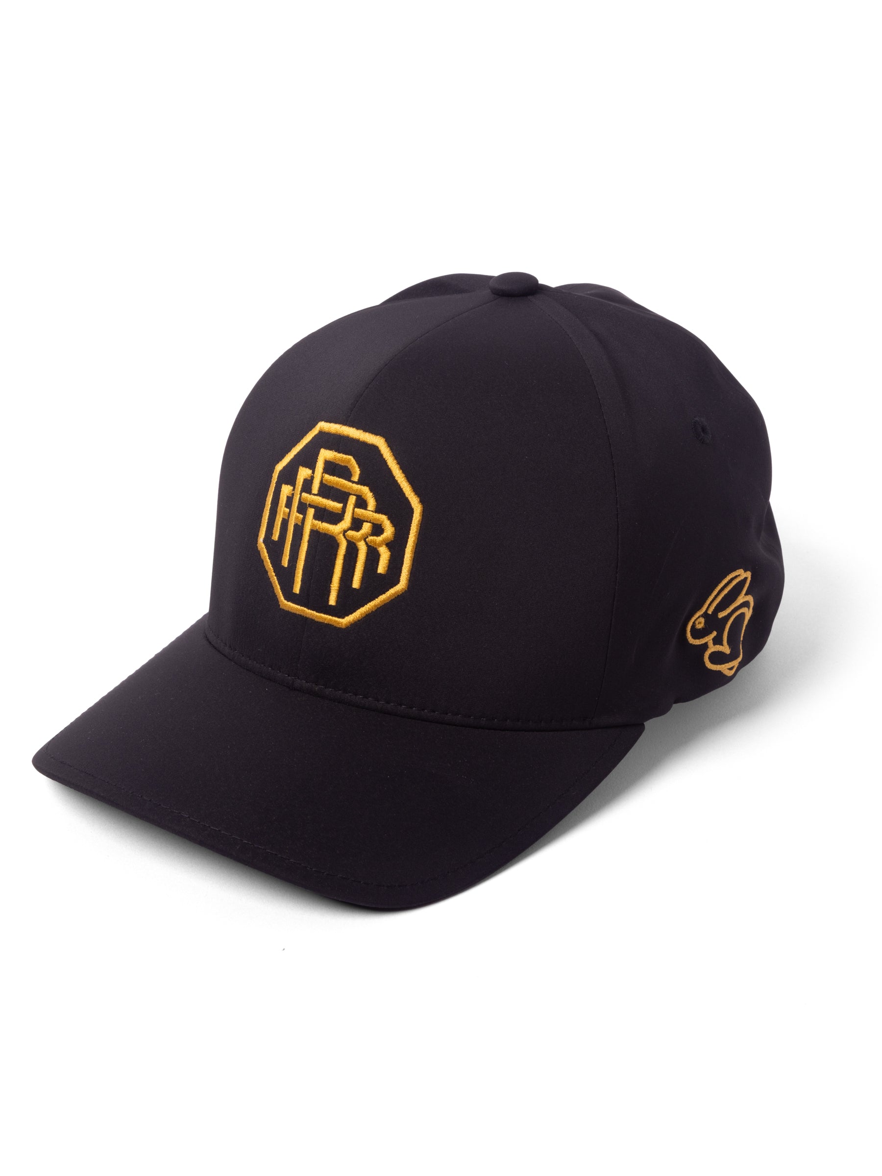 RESORT TECH MONOGRAM BASEBALL CAP BLACK