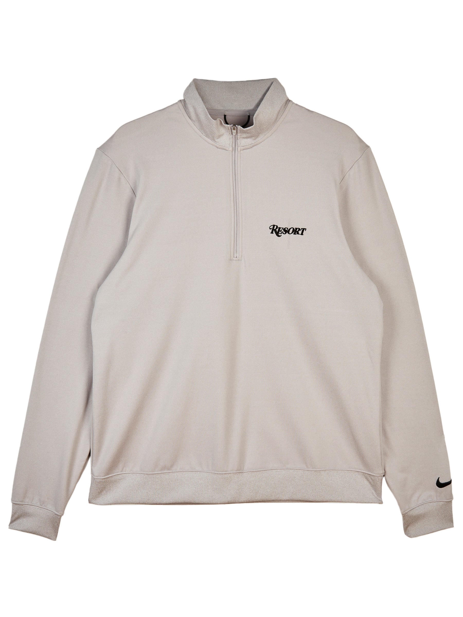 NIKE RESORT TOUR HALF ZIP COLLEGE GREY
