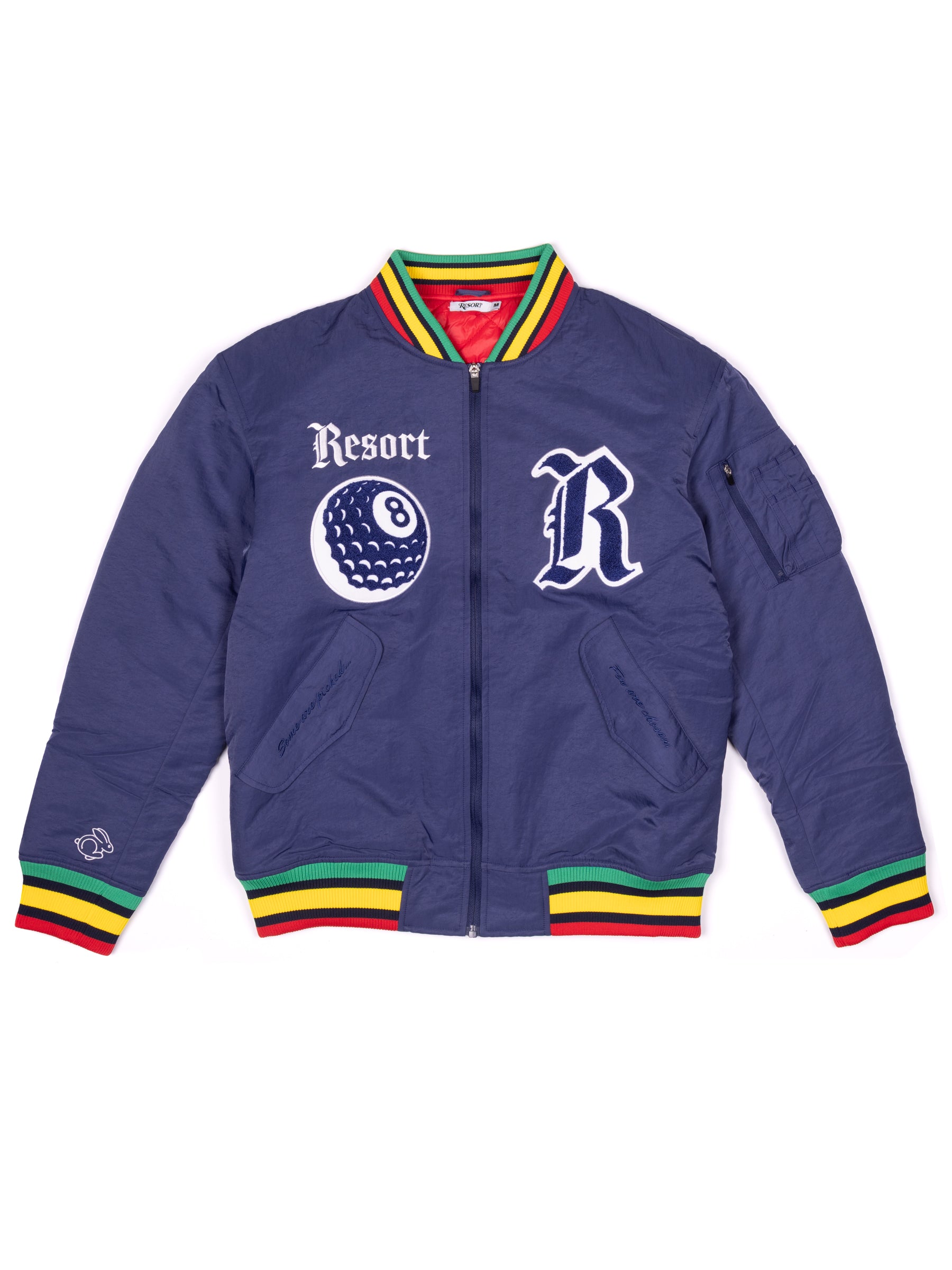 RESORT MA-18 SUPER FLIGHT JACKET NAVY/MULTI